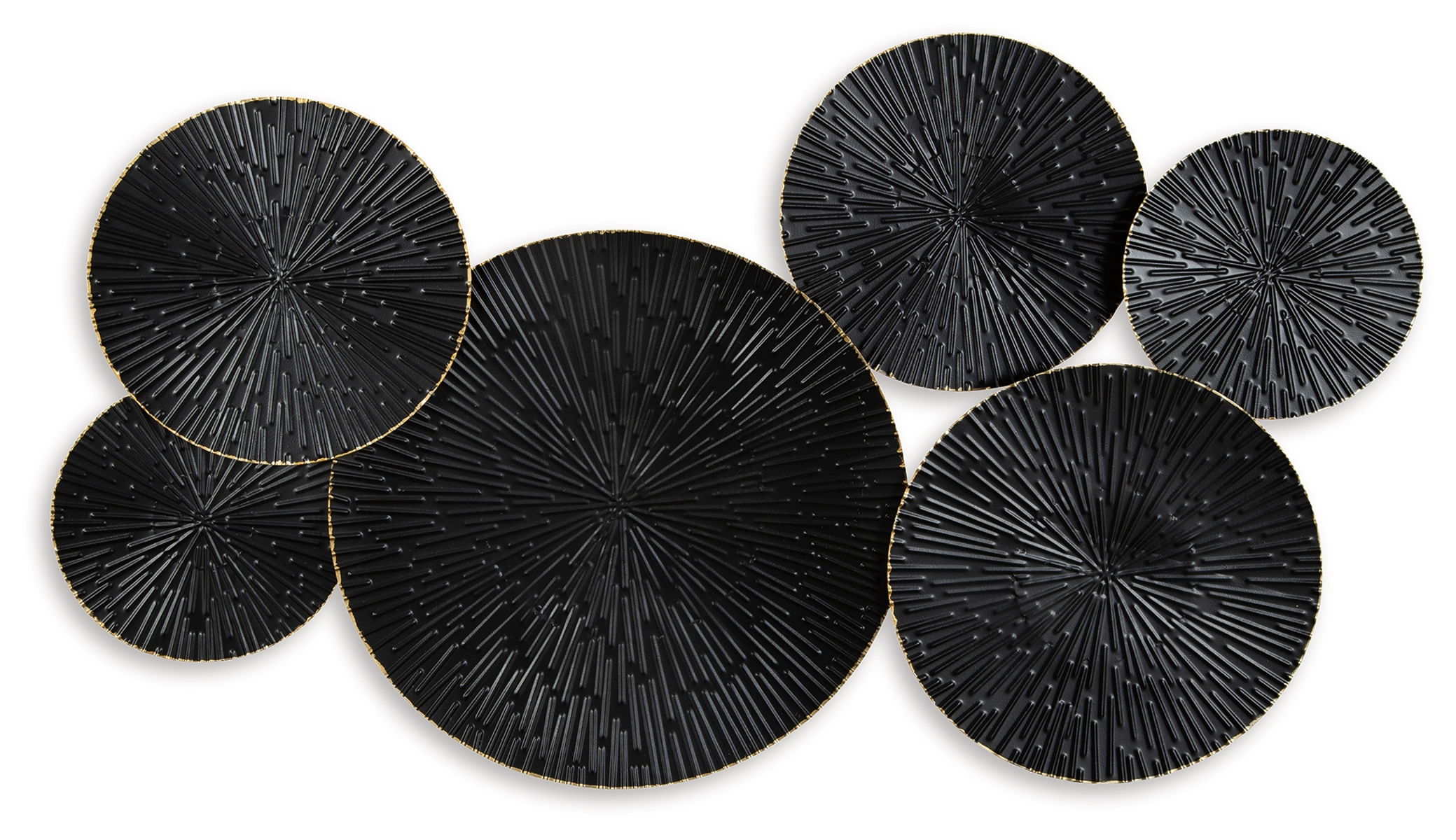 Rhetlen – Black / Gold Finish – Wall Decor