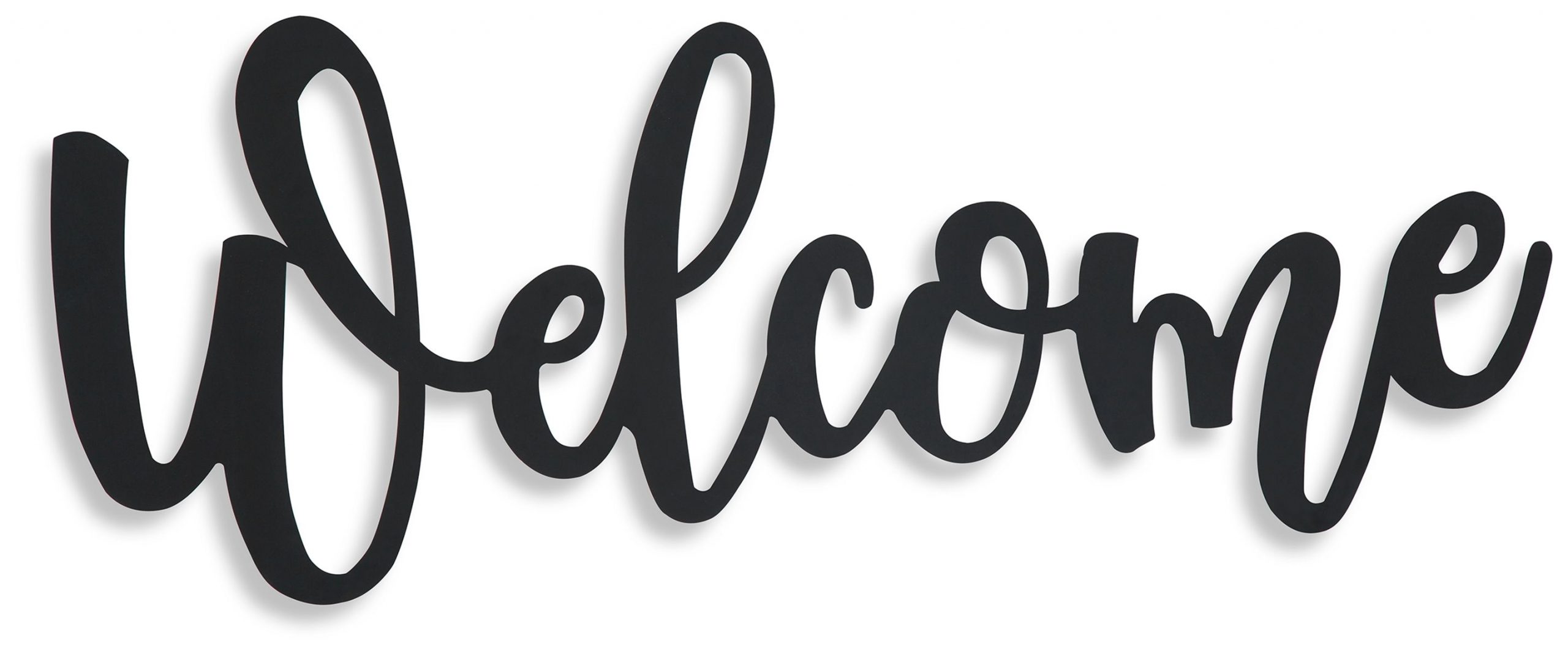 Emalee – Black – Wall Decor – Welcome
