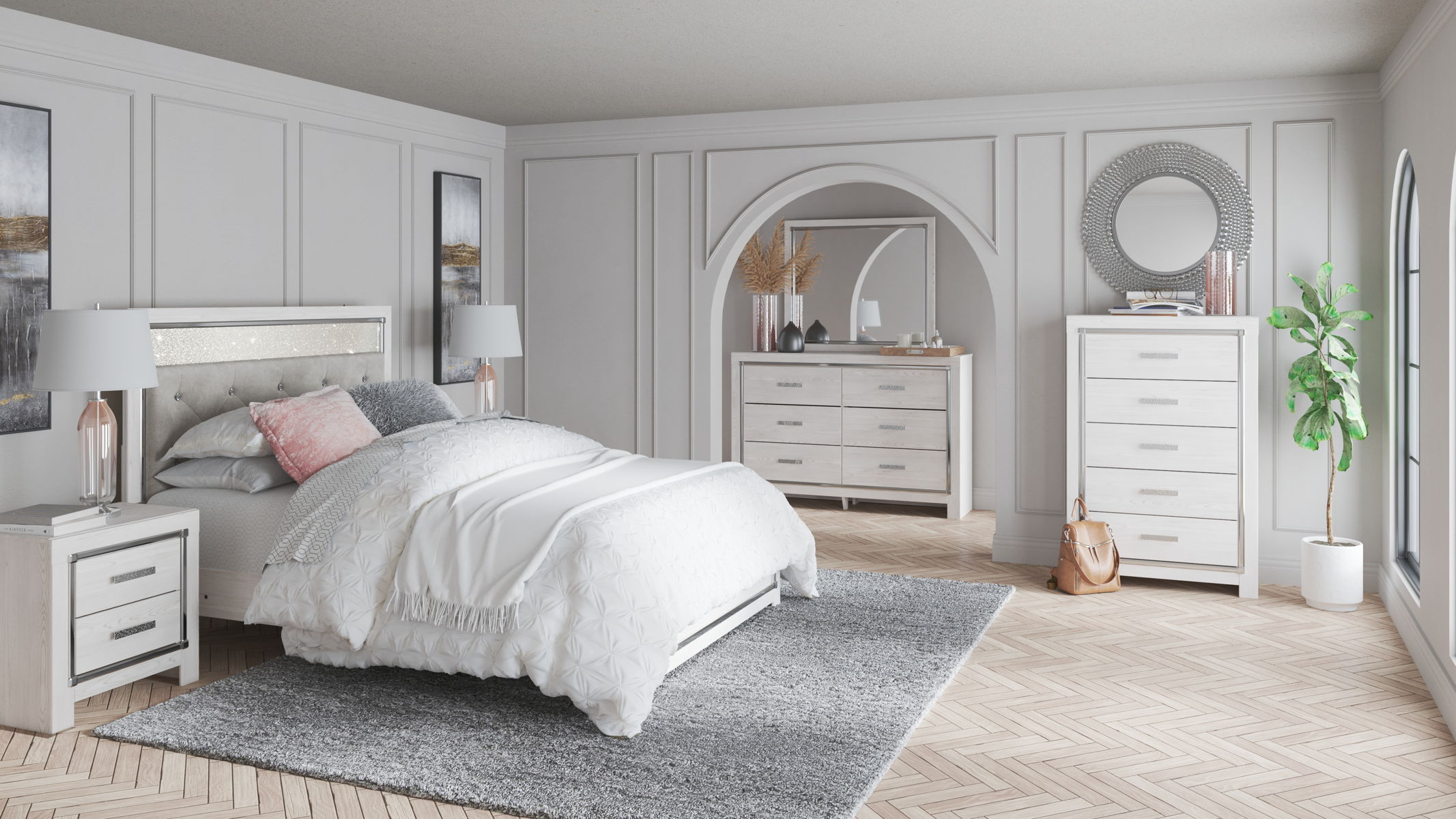 Altyra – Panel Bedroom Set