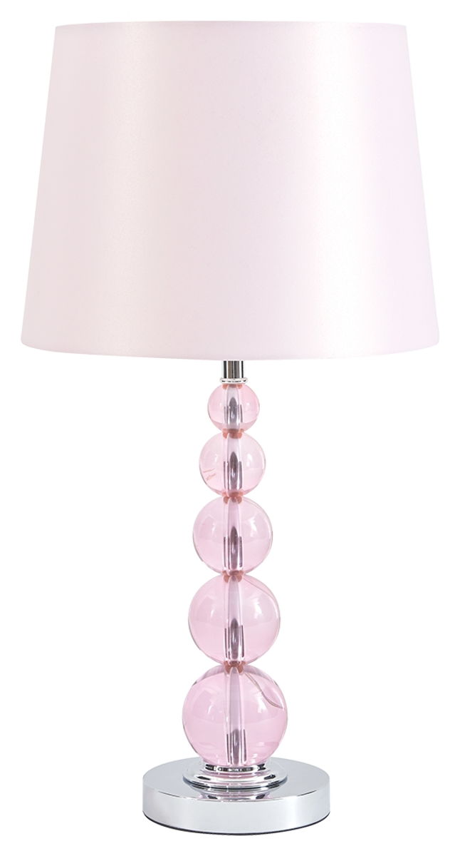 Letty – Pink – Crystal Table Lamp