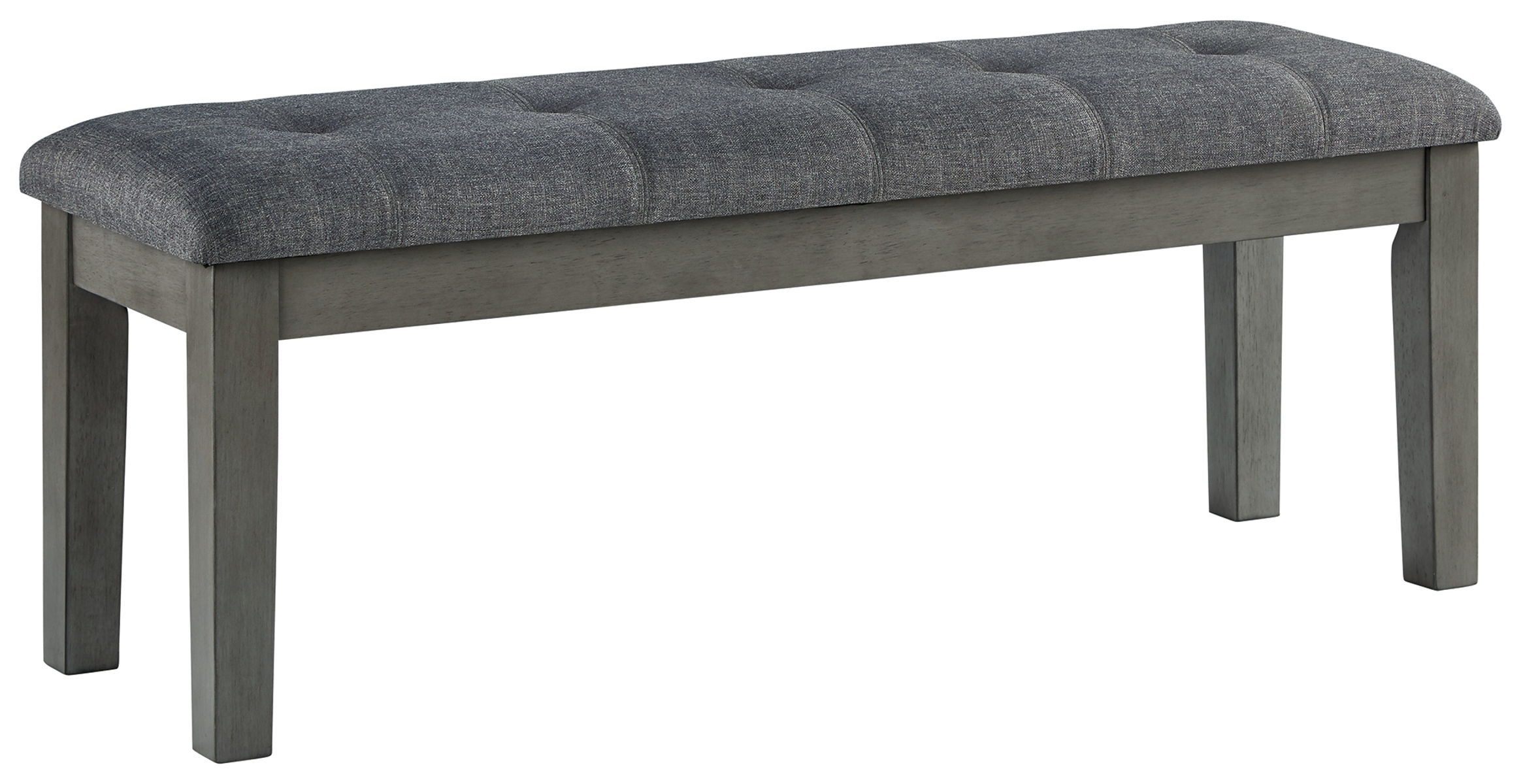 Hallanden – Black / Gray – Large UPH Dining Room Bench