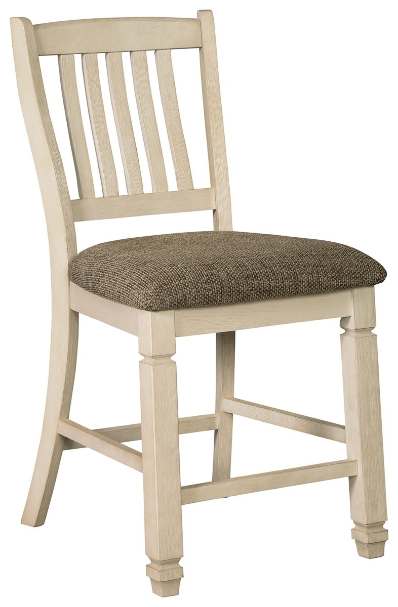 Bolanburg – Beige – Upholstered Barstool (Set of 2)