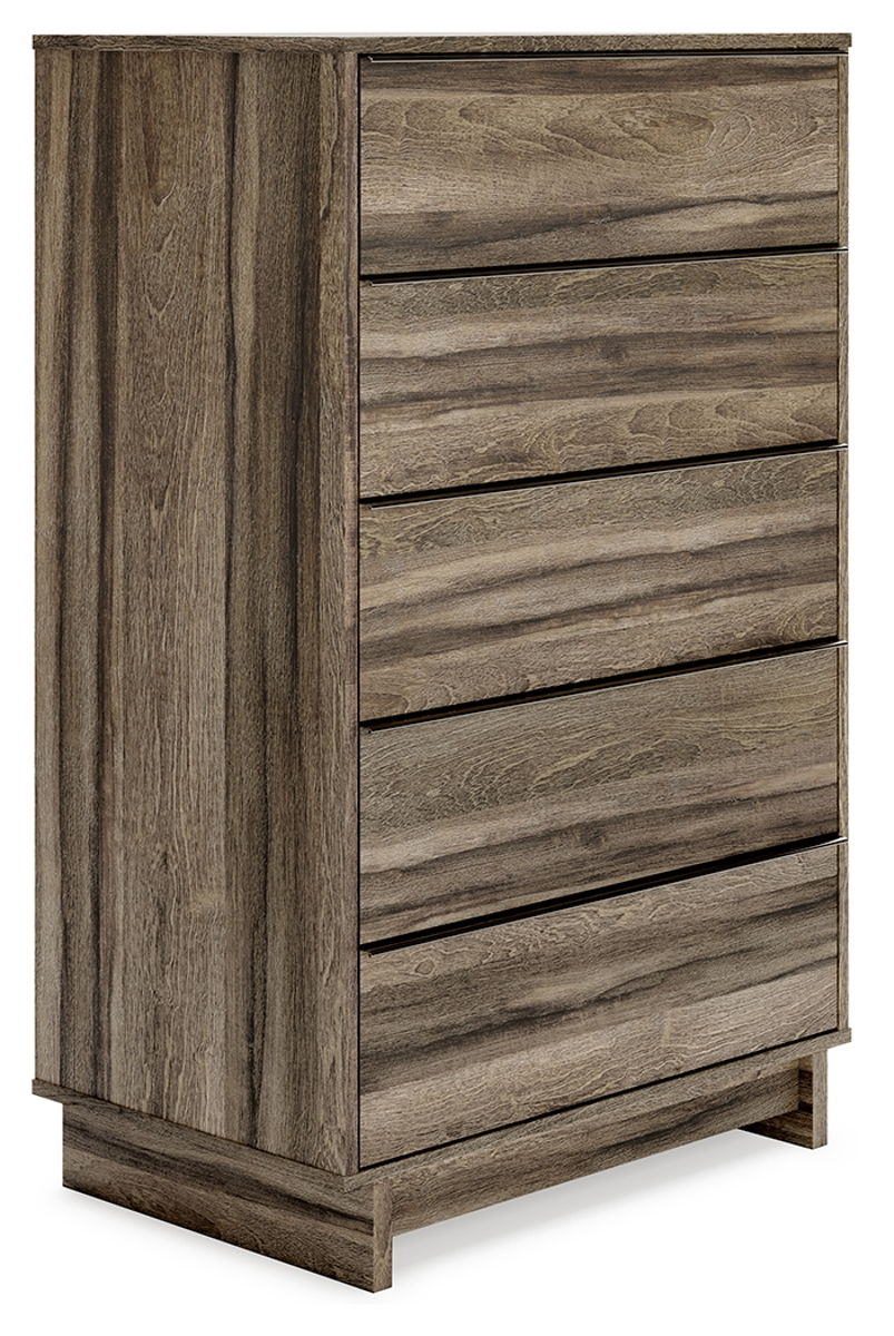 Shallifer – Brown – Five Drawer Chest