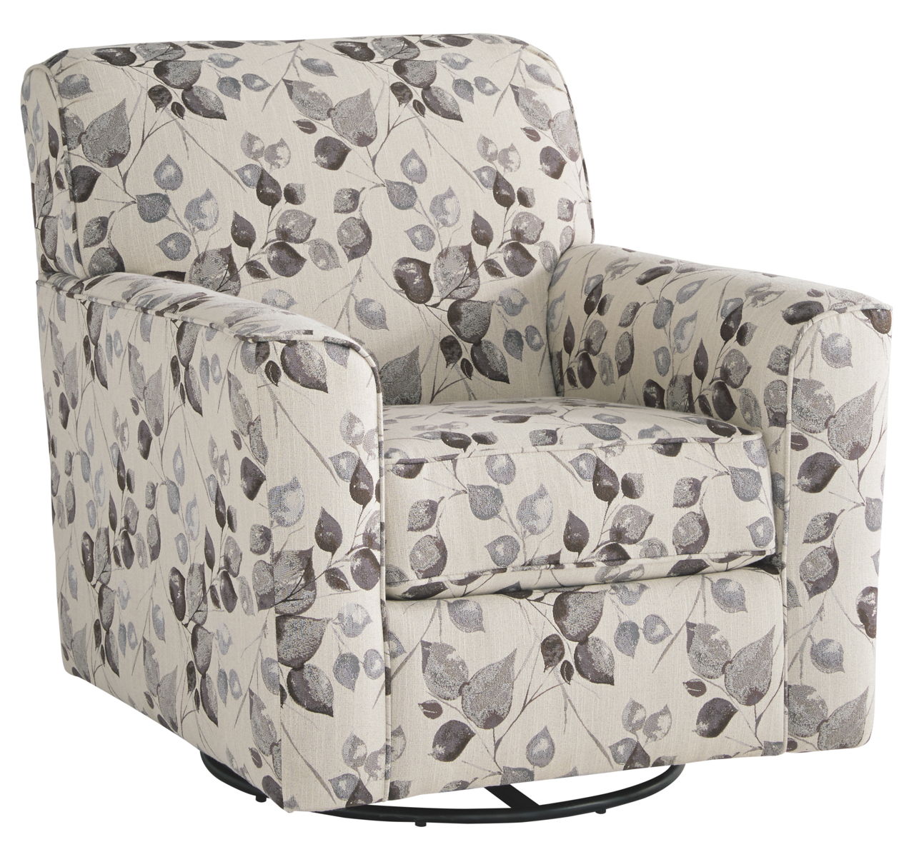 Abney – Platinum – Swivel Accent Chair