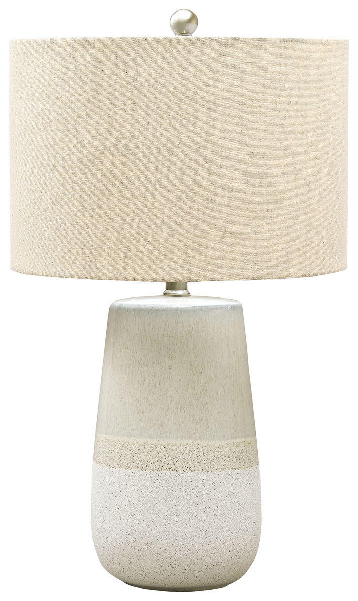 Shavon – Beige / White – Ceramic Table Lamp