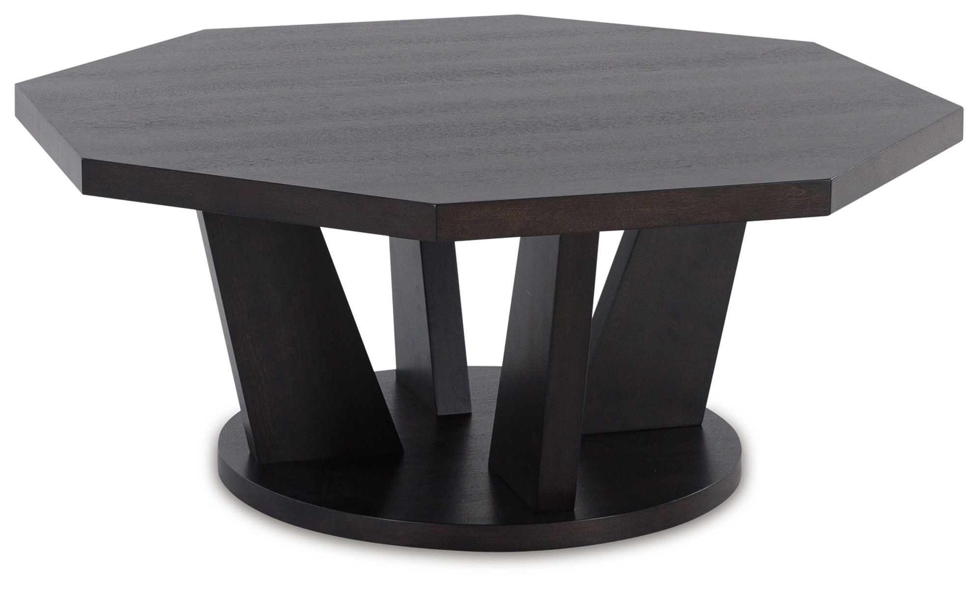 Chasinfield – Dark Brown – Octagon Coffee Table