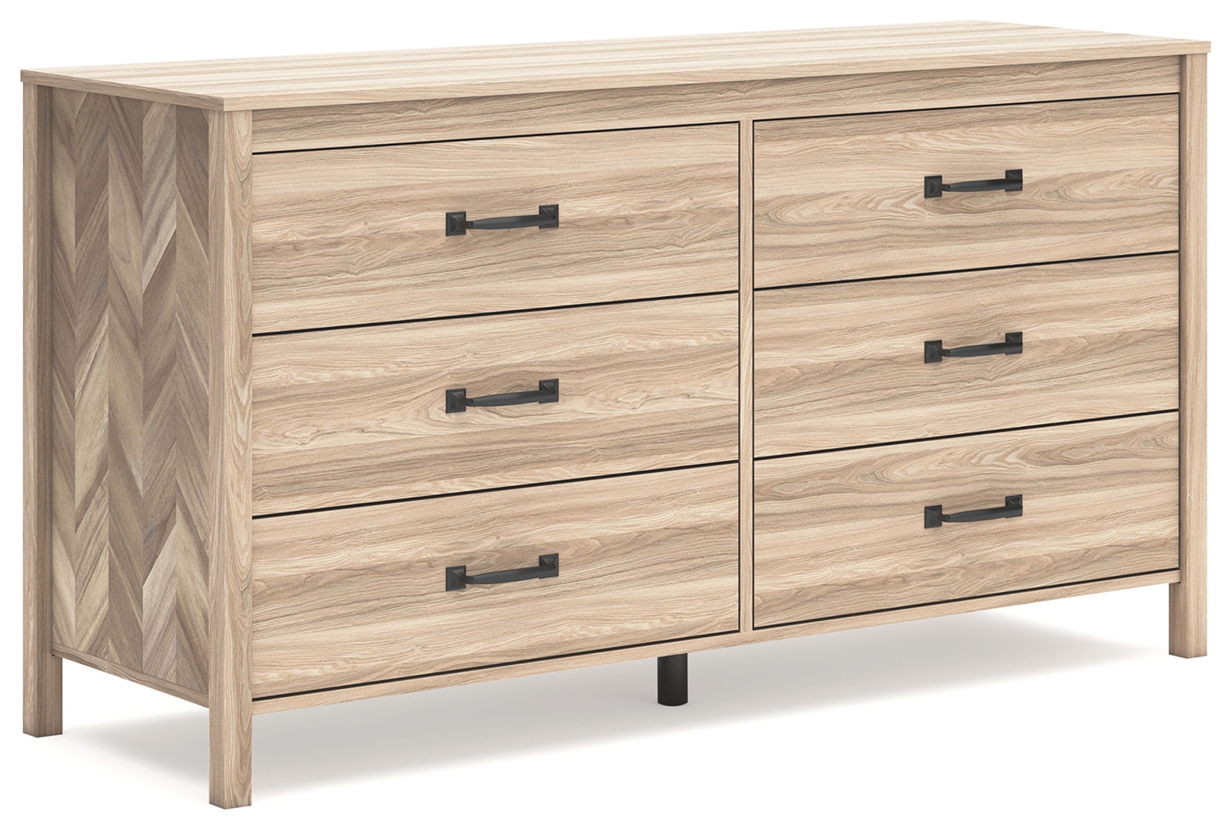 Battelle – Tan – Six Drawer Dresser