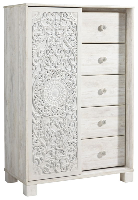 Paxberry – Whitewash – Dressing Chest