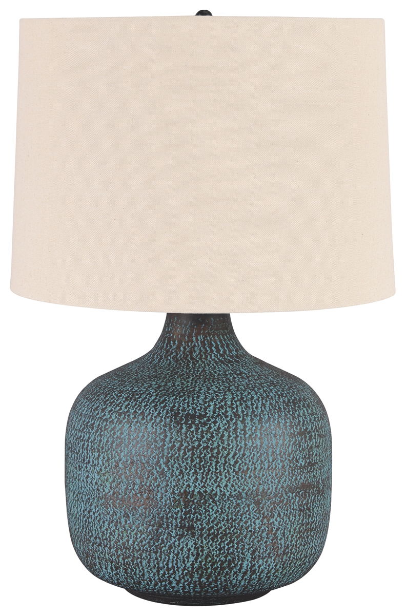 Malthace – Patina – Metal Table Lamp
