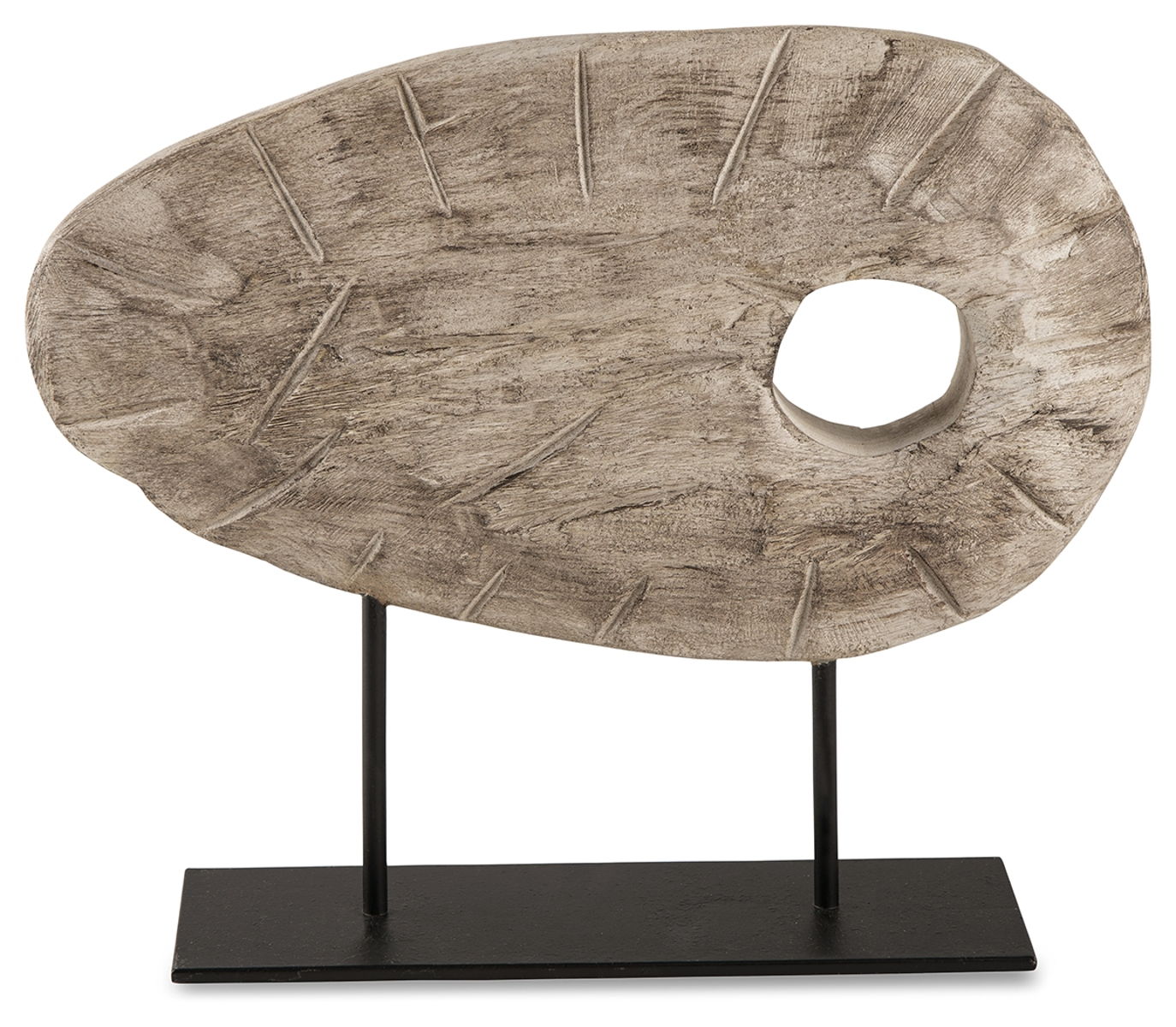 Dashburn – Antique White / Black – Sculpture