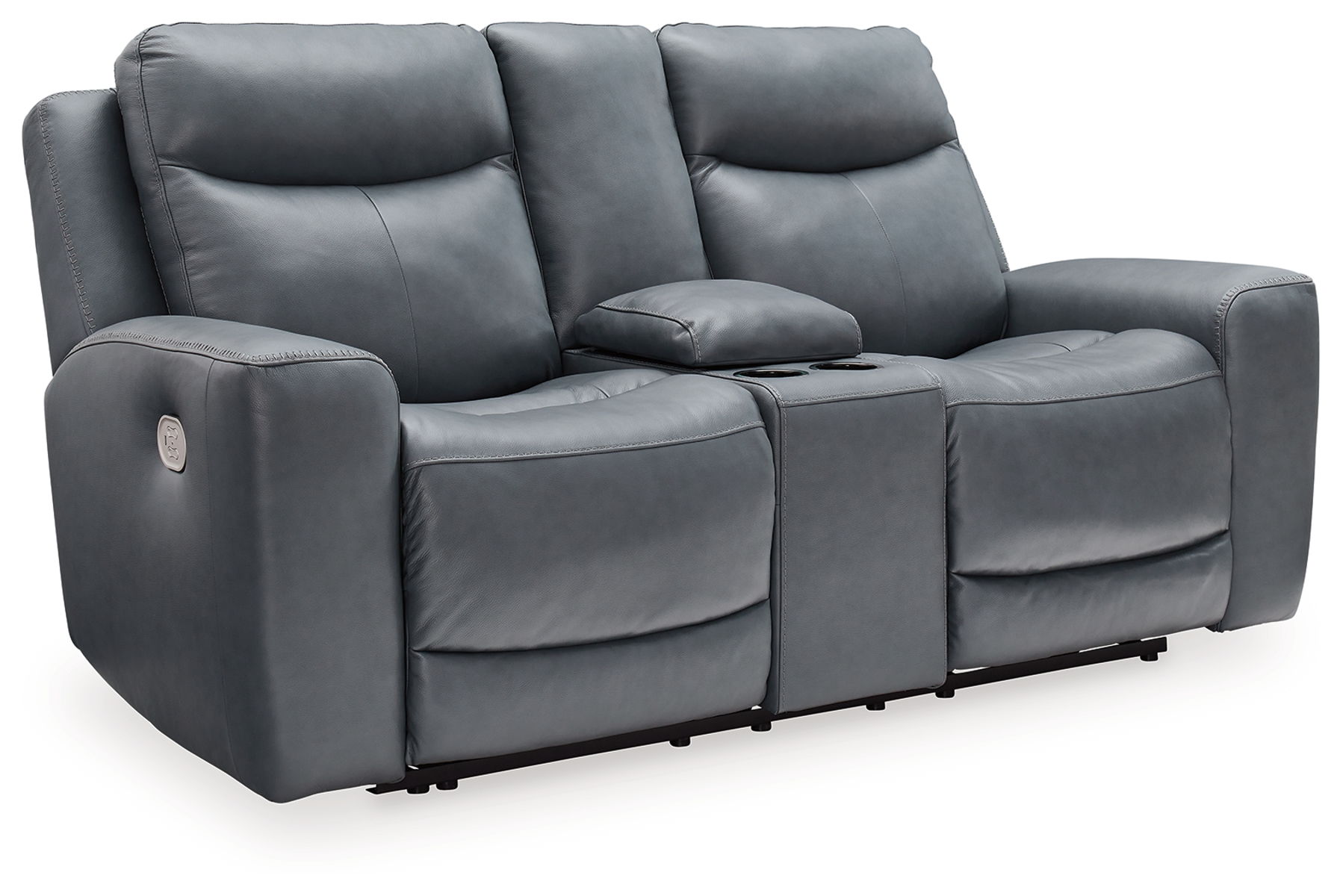 Mindanao – Power Reclining Loveseat With Console /Adj Hdrst