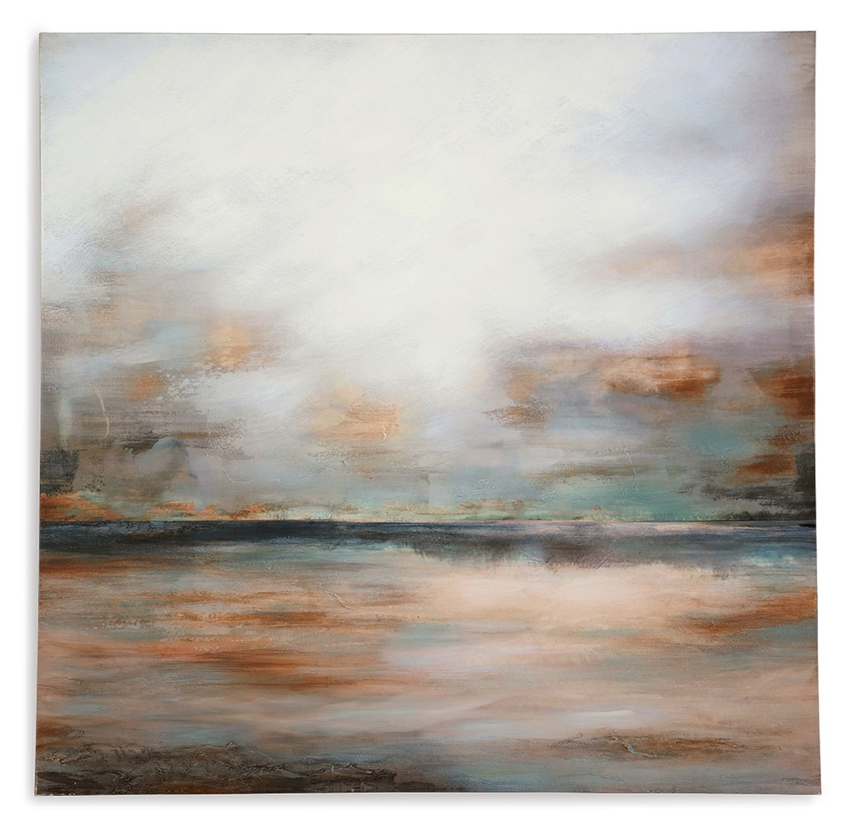 Weatheridge – Grey / Gold – Wall Art