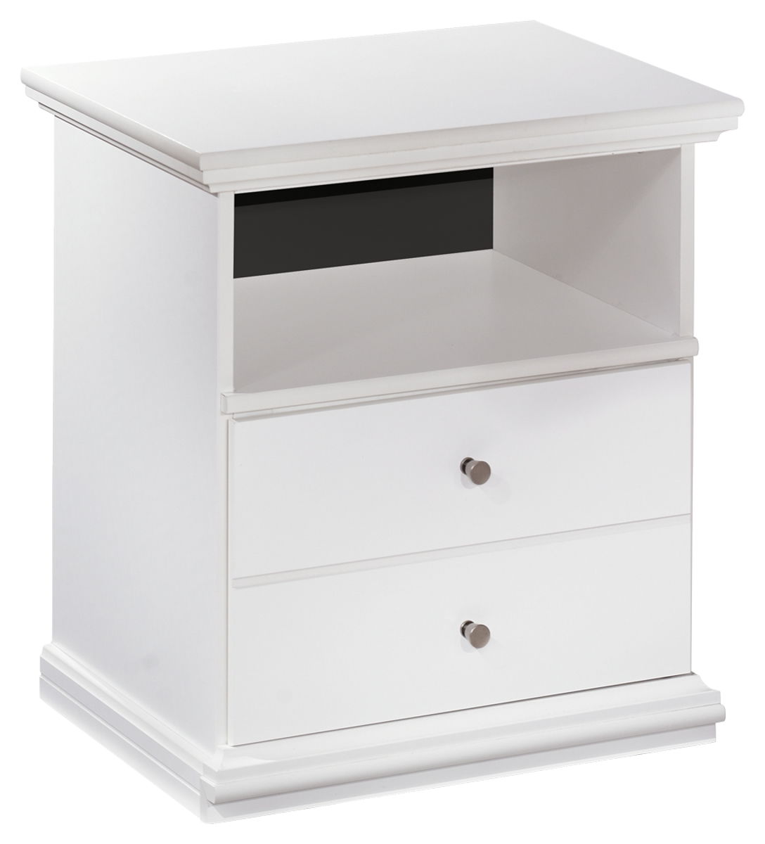 Bostwick – White – One Drawer Night Stand