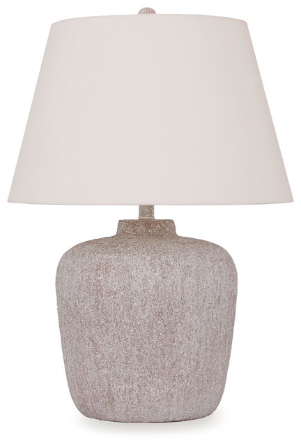 Danry – Distressed Cream – Metal Table Lamp