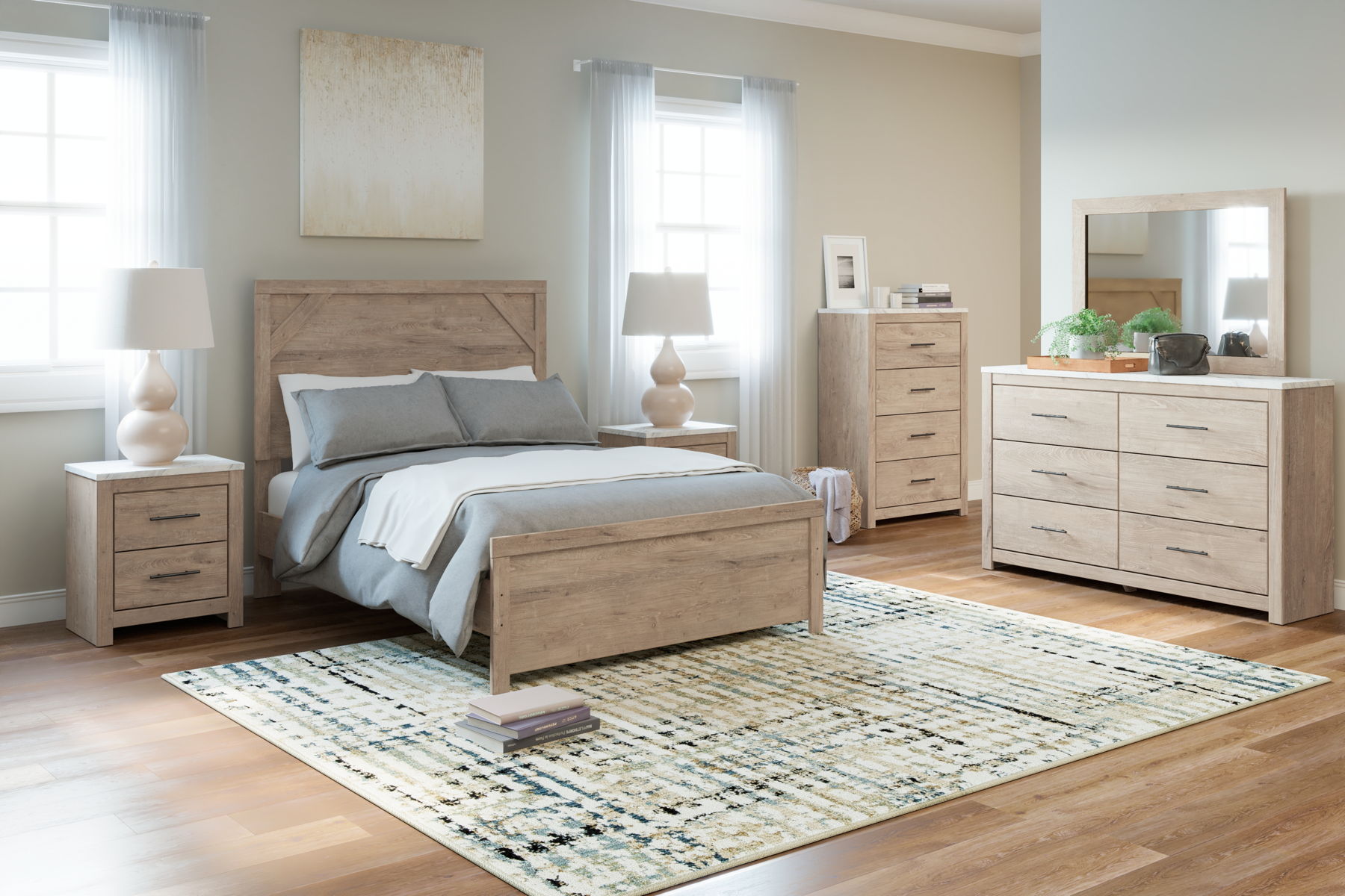 Senniberg – Panel Bedroom Set