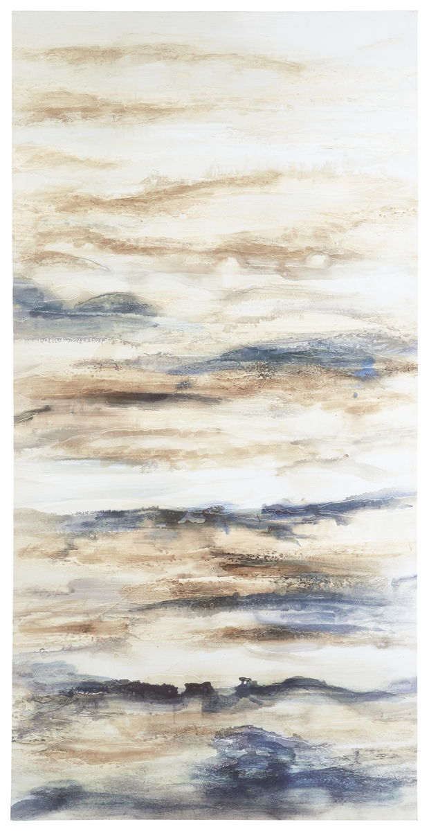 Joely – Blue / Tan – Wall Art