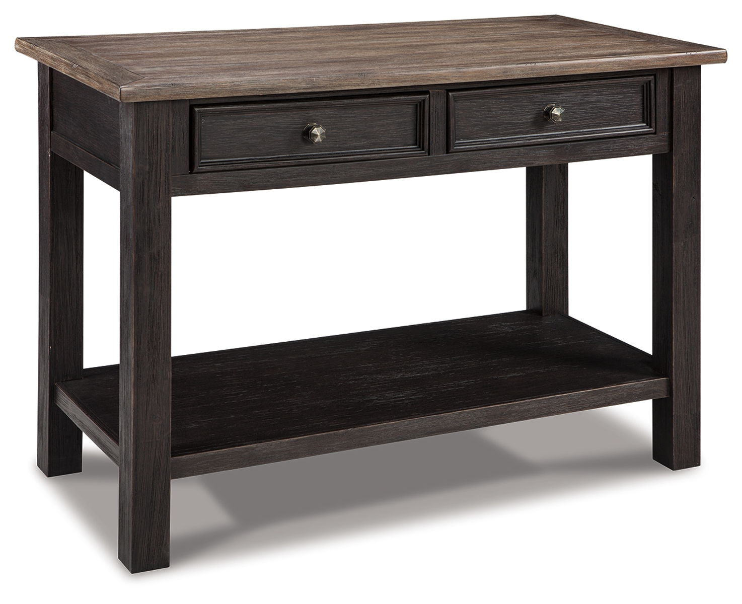 Tyler – Grayish Brown / Black – Sofa Table