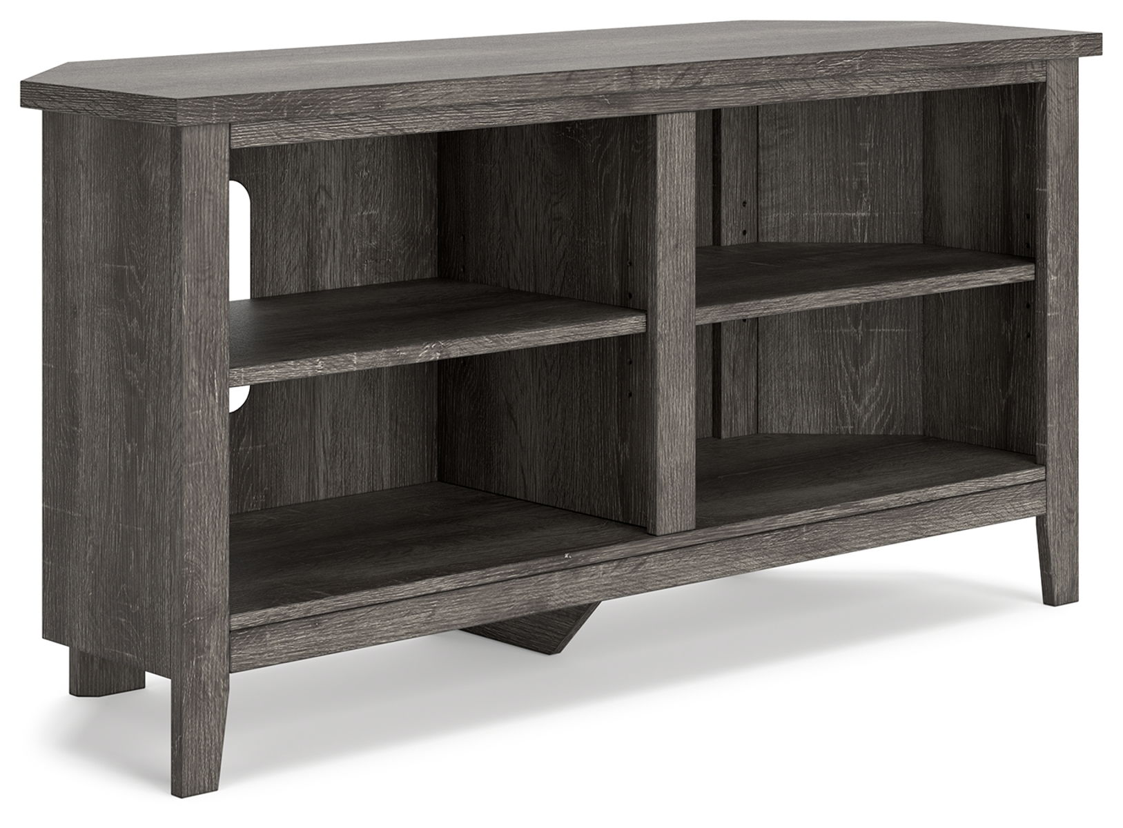 Arlenbry – Gray – Small Corner TV Stand