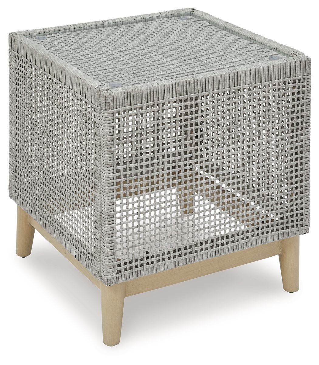 Seton Creek – Gray – Square End Table