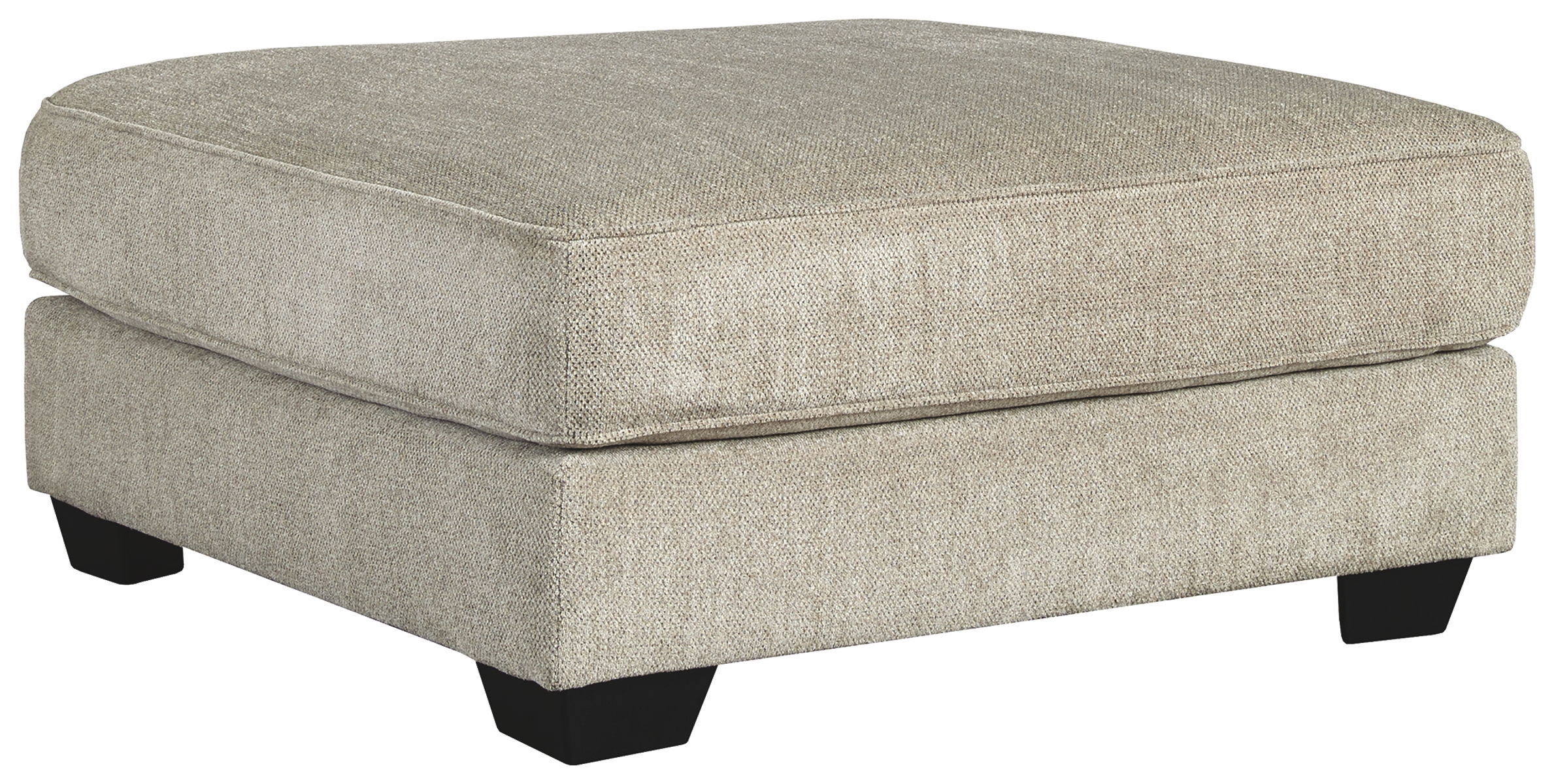 Ardsley – Pewter – Oversized Accent Ottoman