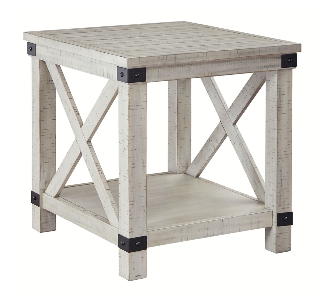 Carynhurst – Whitewash – Rectangular End Table