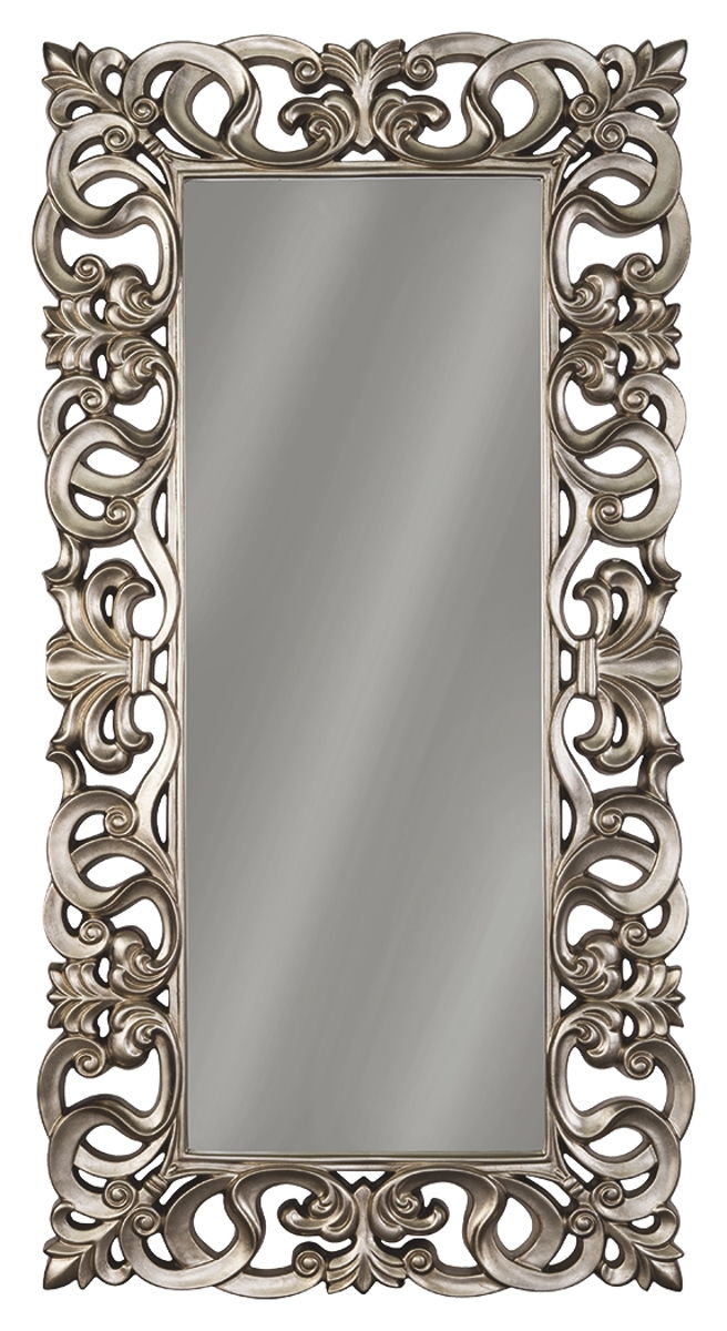 Lucia – Antique Silver Finish – Floor Mirror