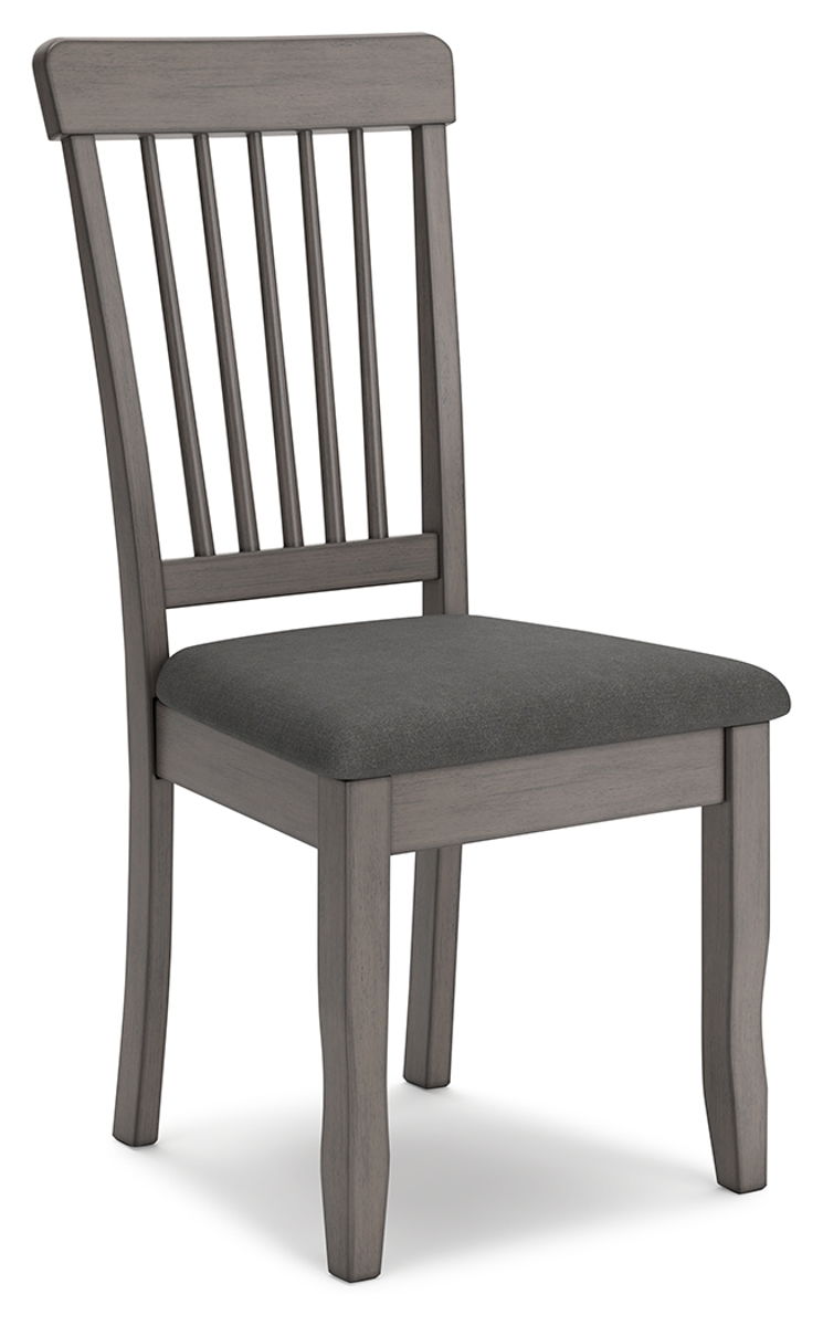 Shullden – Gray – Dining Room Side Chair (Set of 2)