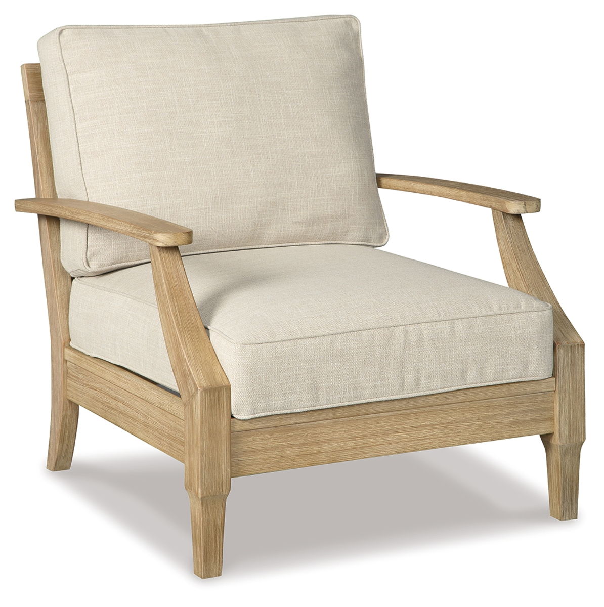 Clare – Beige – Lounge Chair w/Cushion