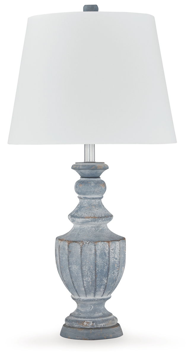 Cylerick – Antique Blue – Terracotta Table Lamp