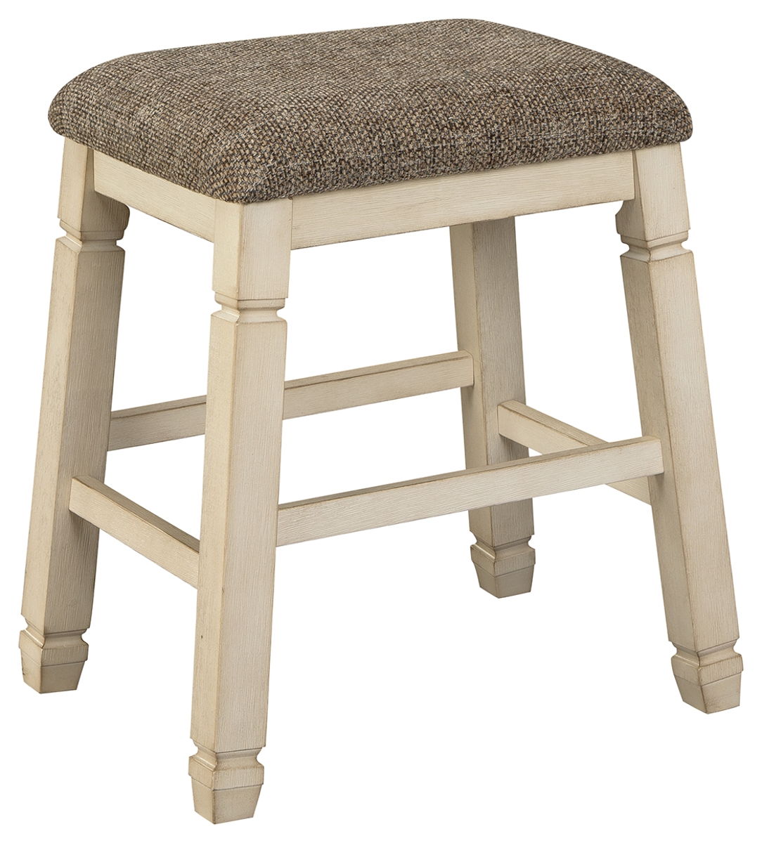 Bolanburg – Beige – Upholstered Stool (Set of 2)