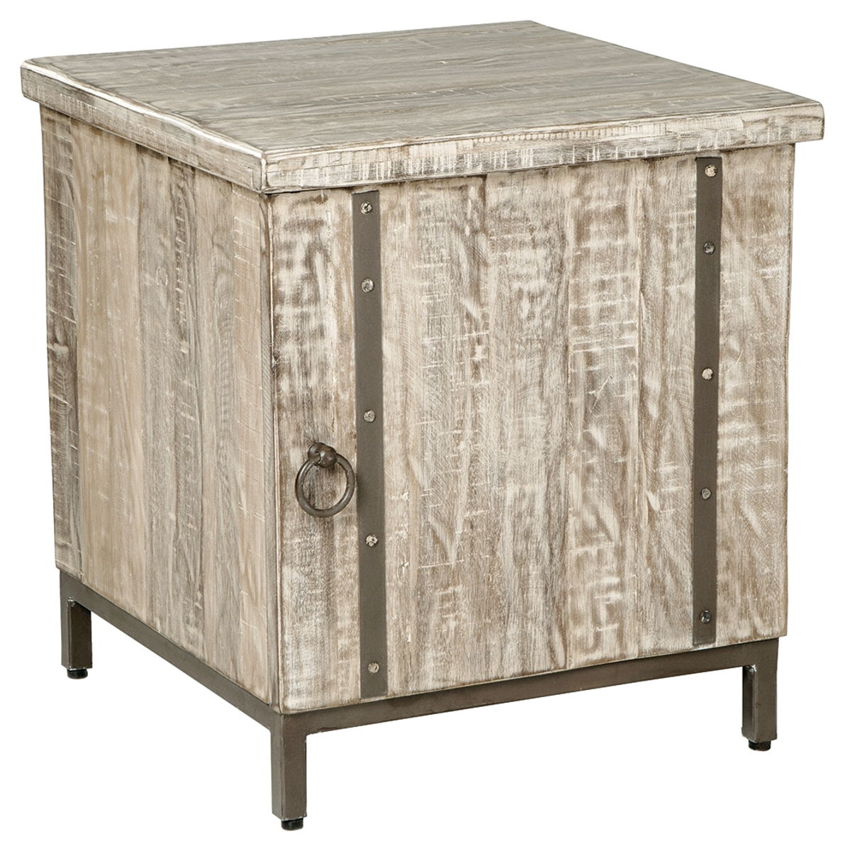 Laddford – Whitewash – Accent Cabinet – Shelf