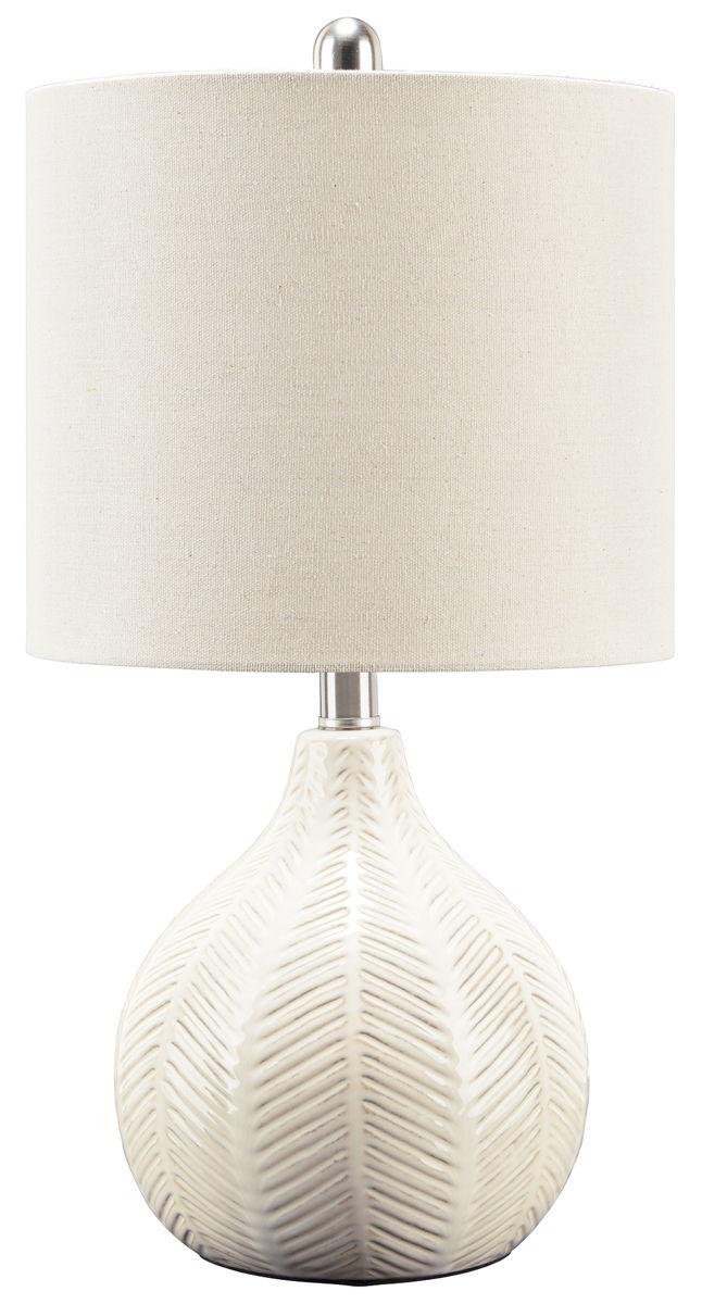 Rainermen – Off White – Ceramic Table Lamp