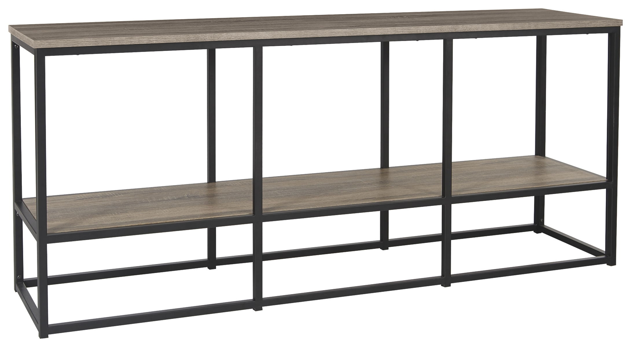 Wadeworth – Brown / Black – Extra Large TV Stand