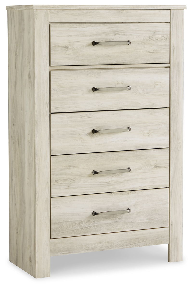 Bellaby – Whitewash – Five Drawer Chest