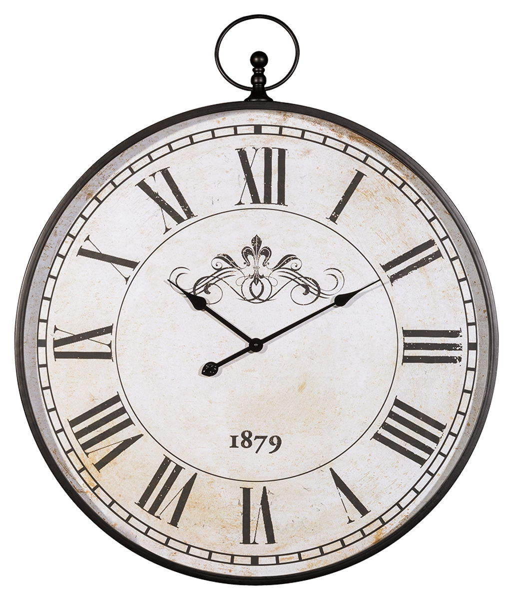 Augustina – Antique Black – Wall Clock