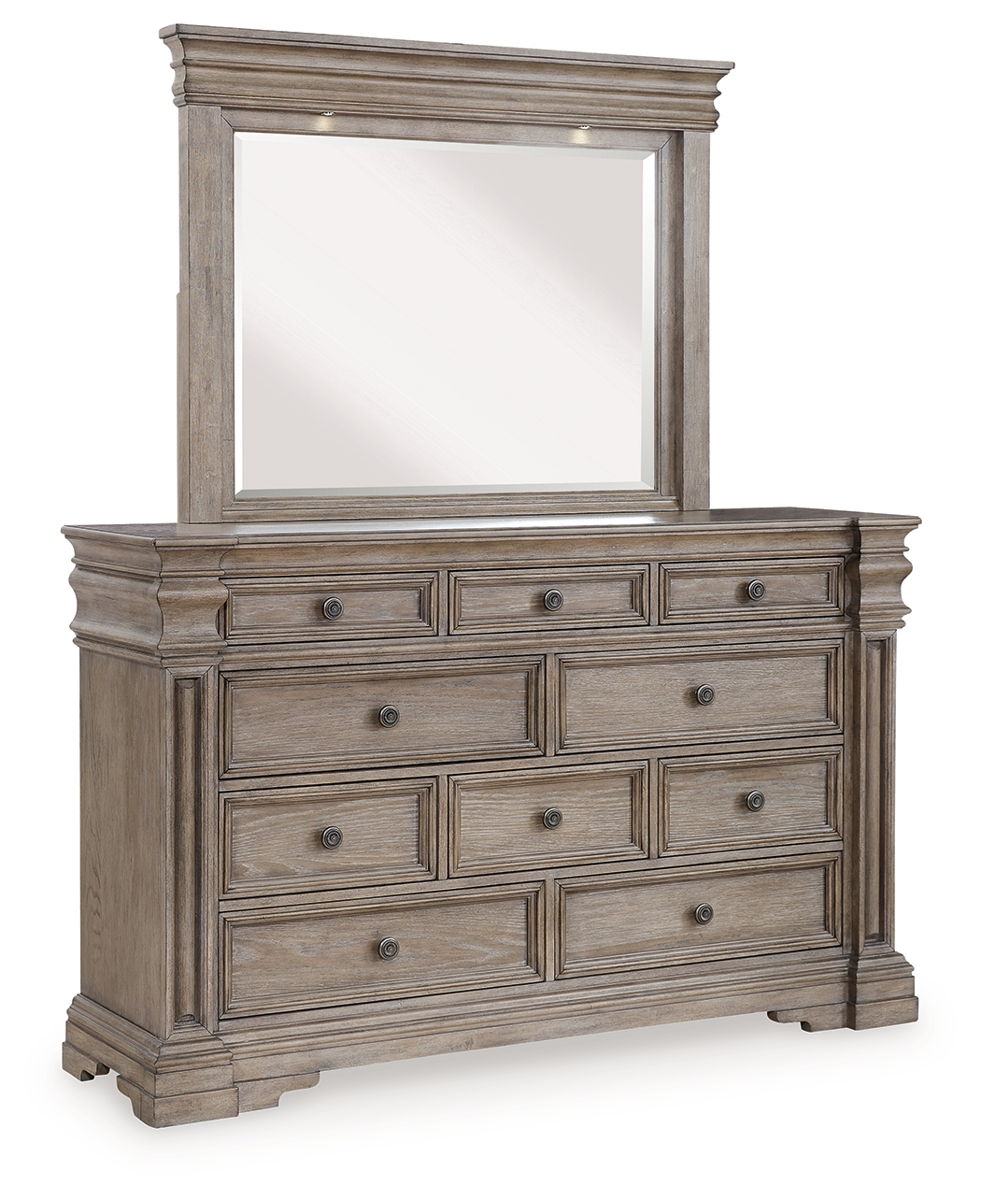 Blairhurst – Light Grayish Brown – Dresser And Mirror