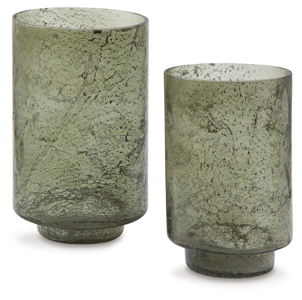 Clarkton – Green – Candle Holder Set (Set of 2)