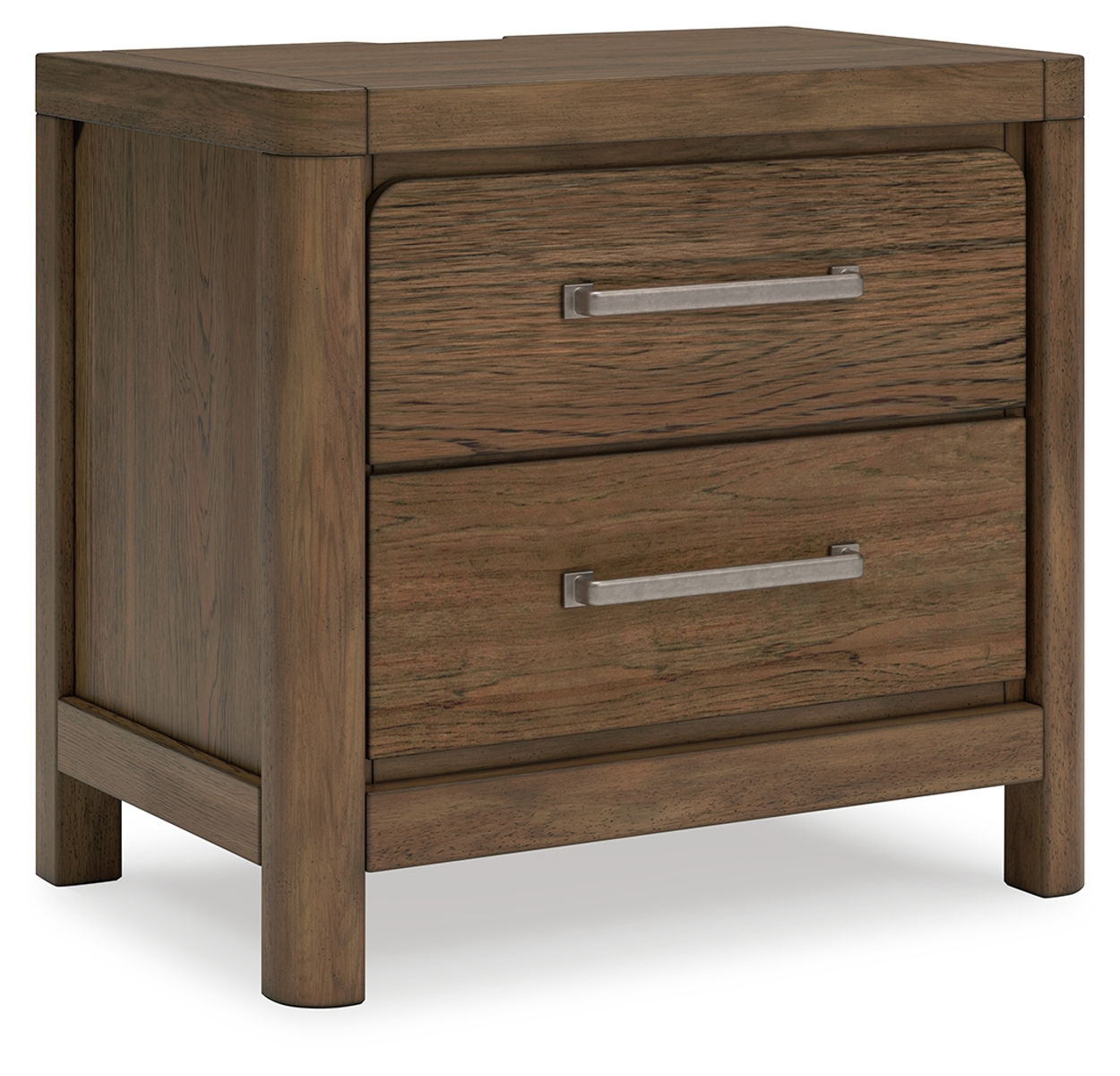 Cabalynn – Light Brown – Two Drawer Night Stand