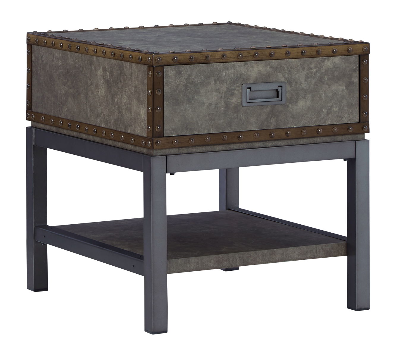 Derrylin – Brown – Rectangular End Table