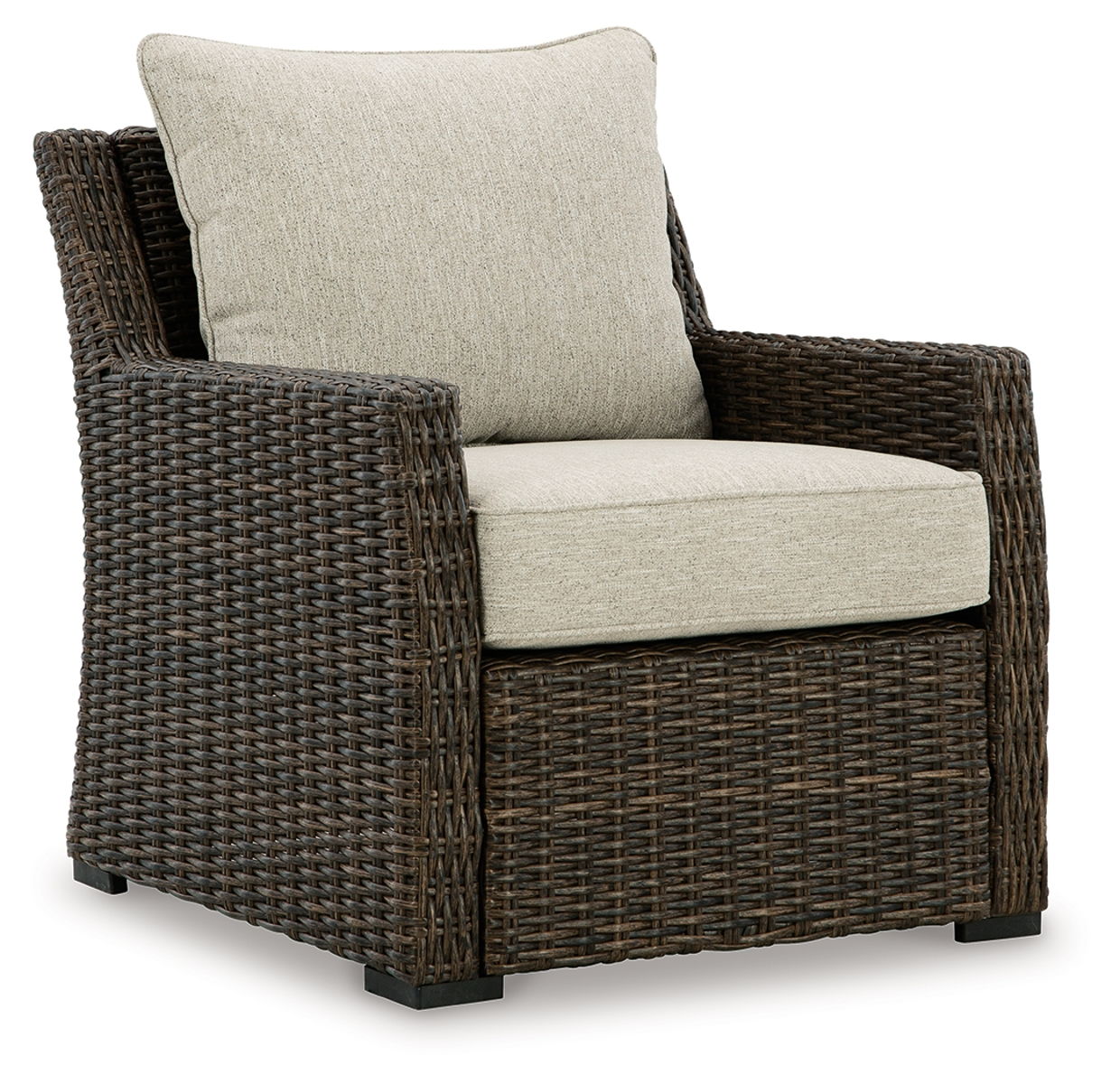 Brook Ranch – Brown – Lounge Chair With Cushion