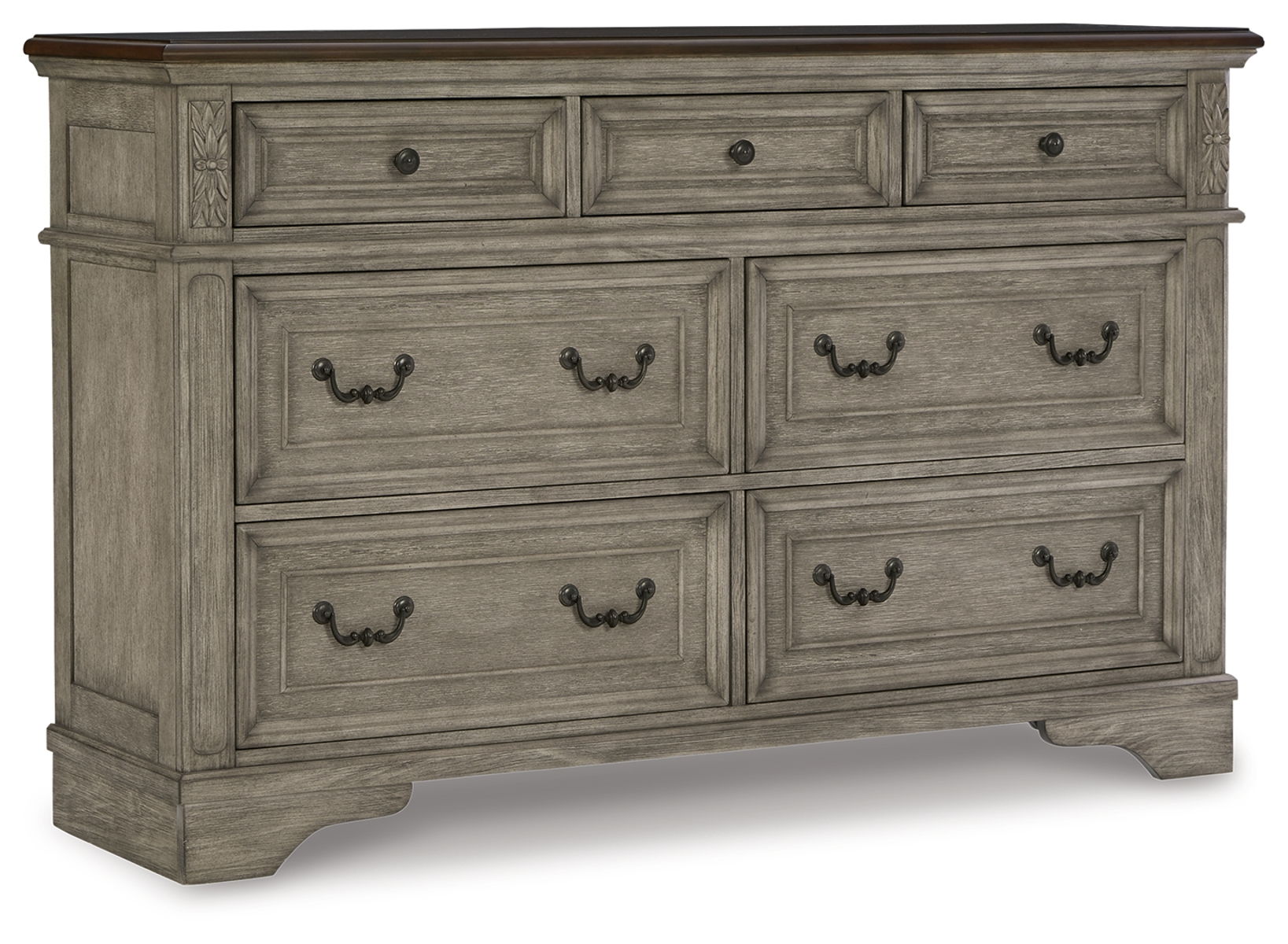 Lodenbay – Antique Gray – Dresser