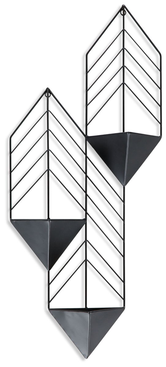 Dashney – Black – Wall Planter