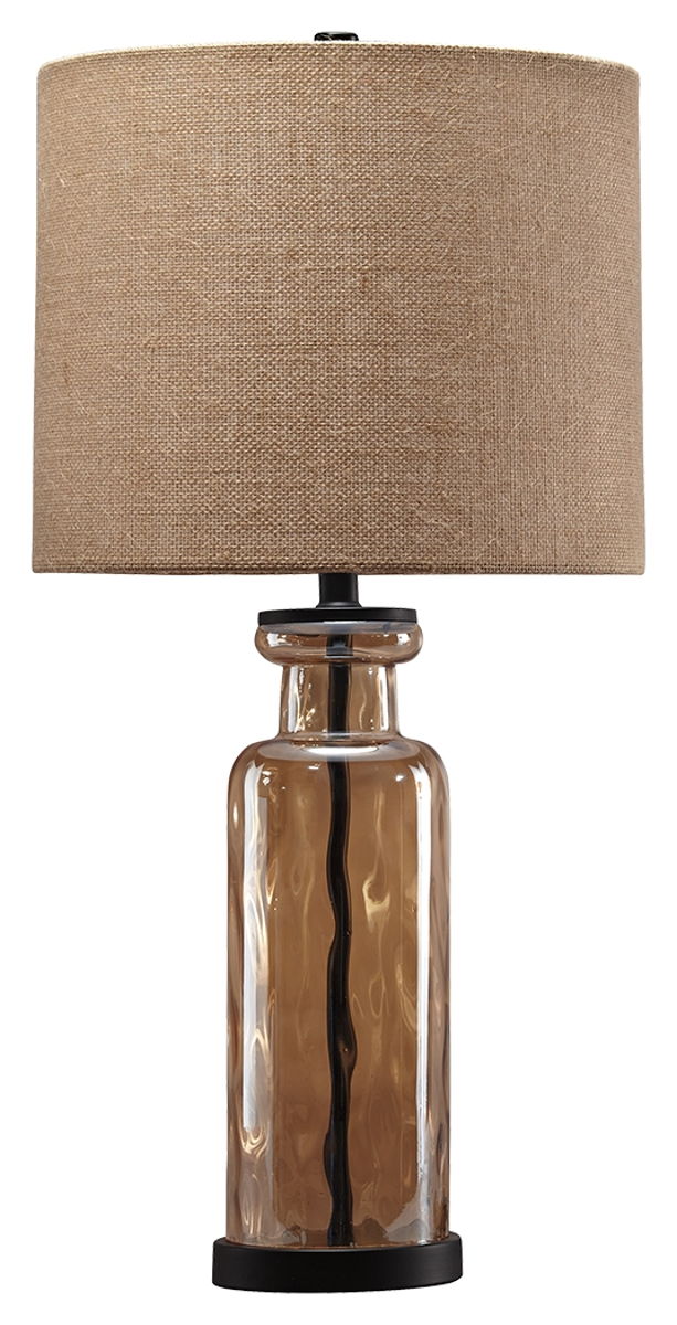 Laurentia – Champagne – Glass Table Lamp