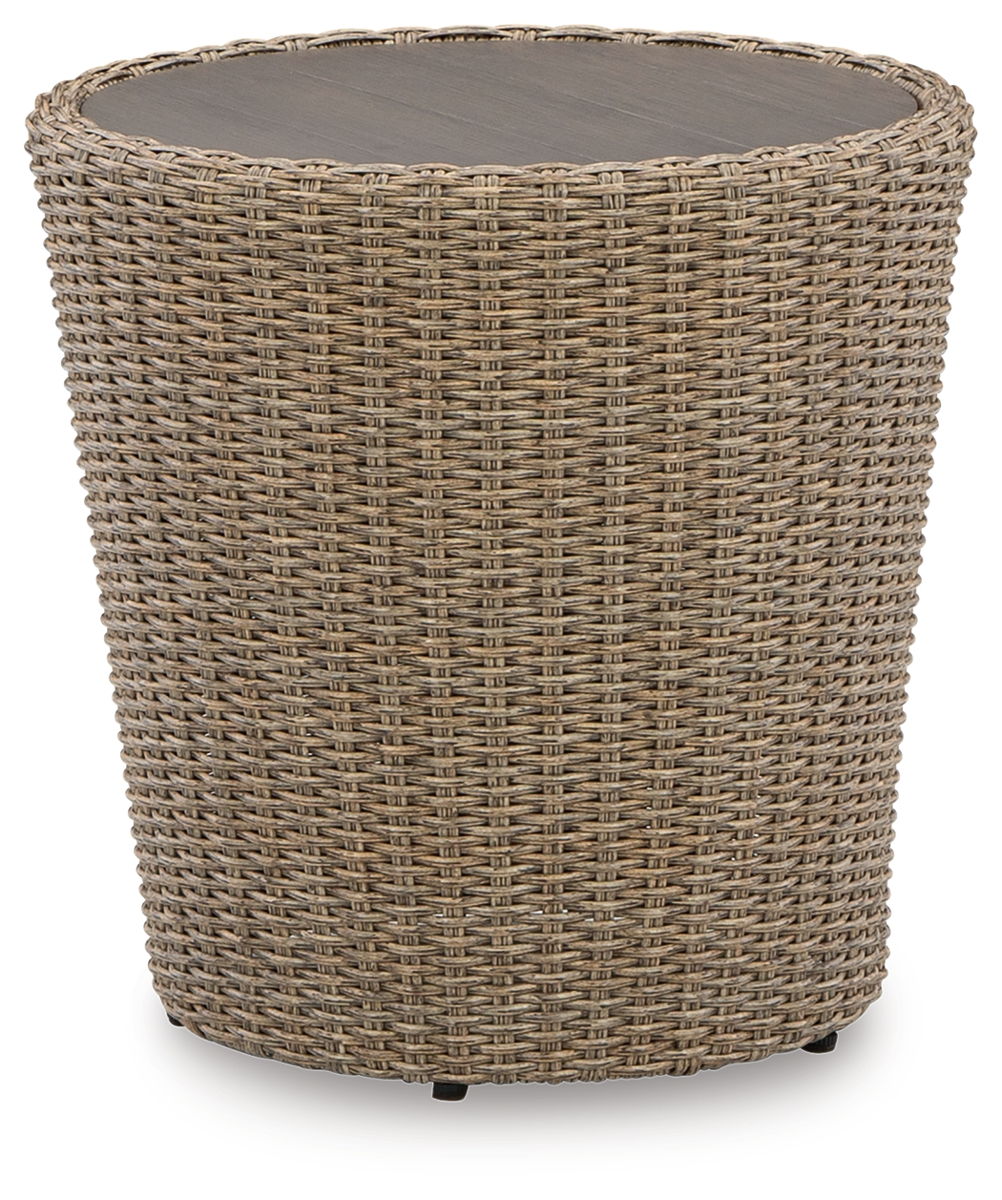 Danson – Beige – Round End Table