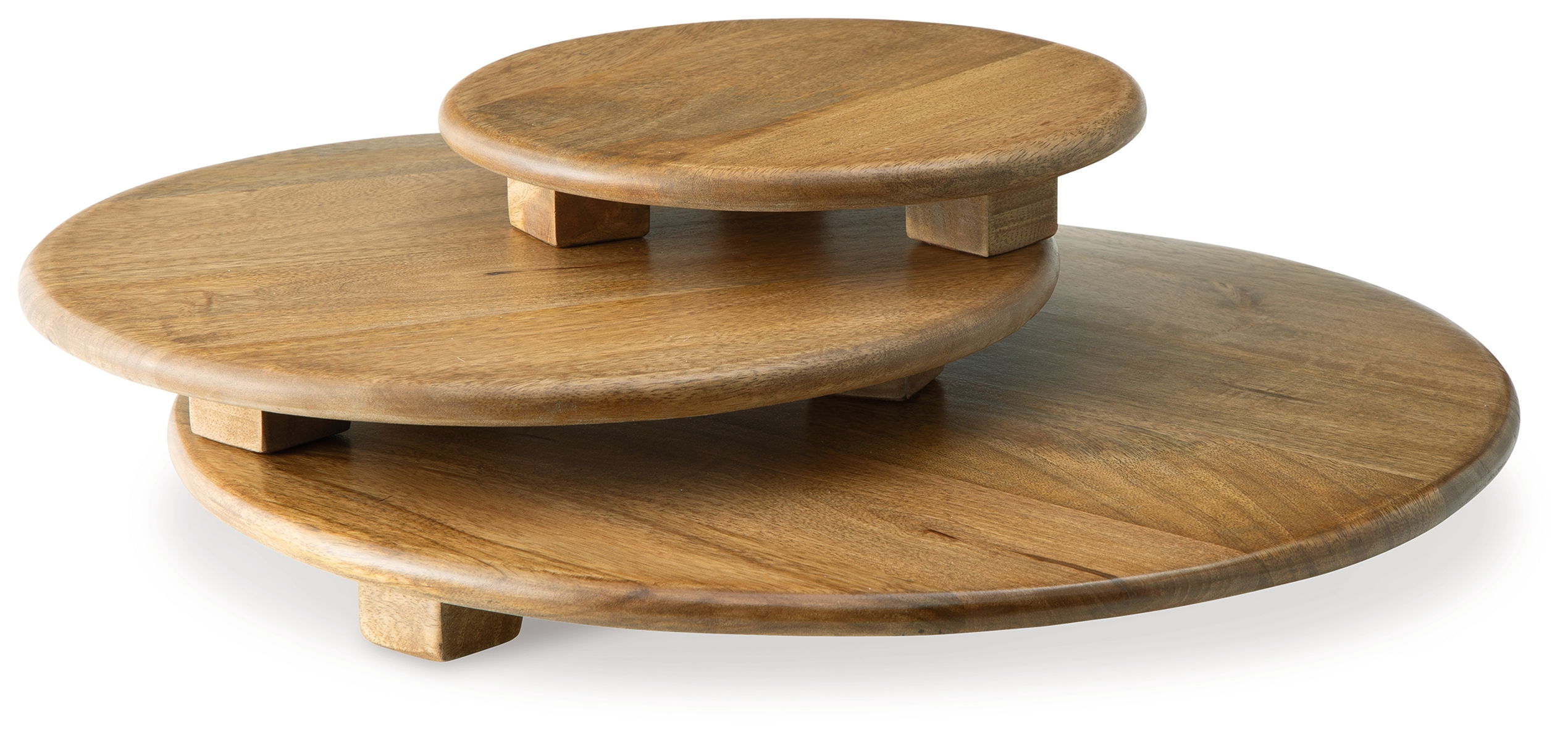 Kaidler – Brown – Tray Set (Set of 3)