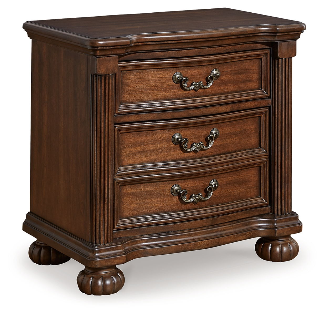 Lavinton – Brown – Three Drawer Night Stand