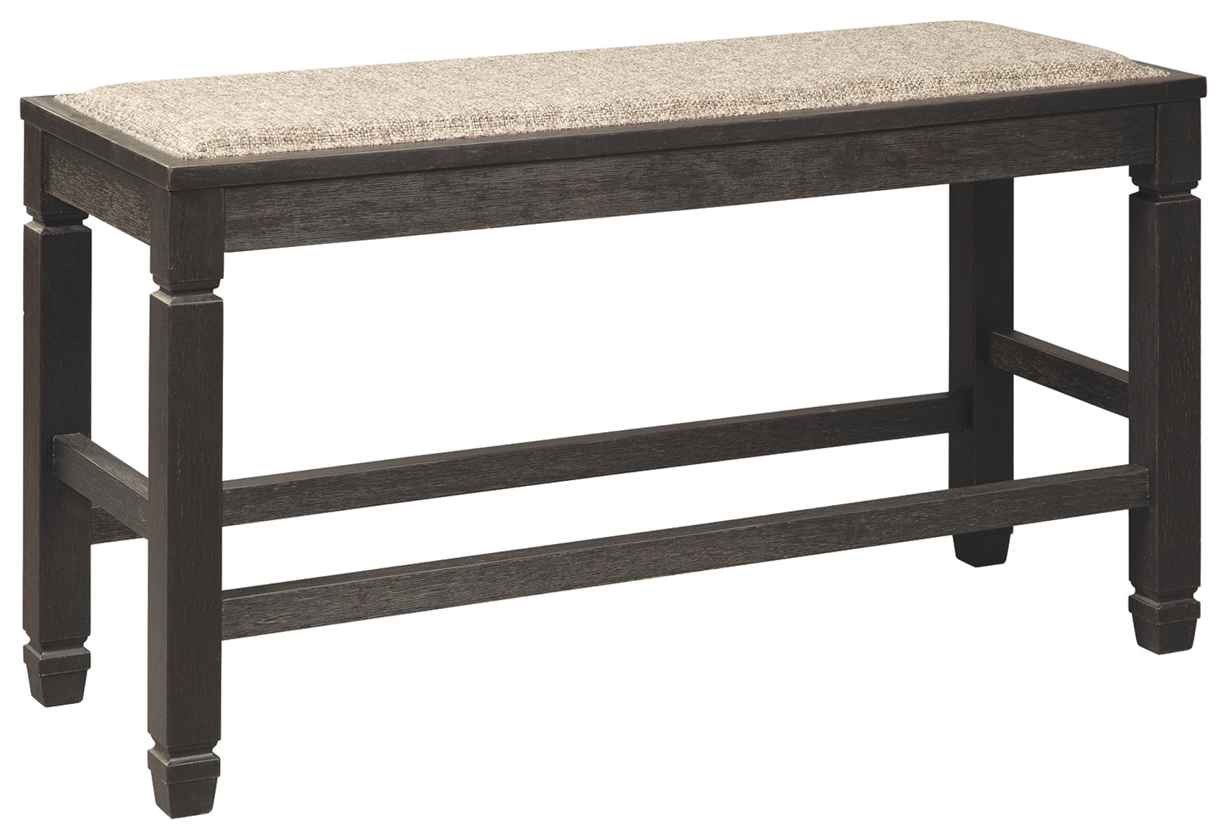 Tyler – Antique Black – DBL Counter UPH Bench