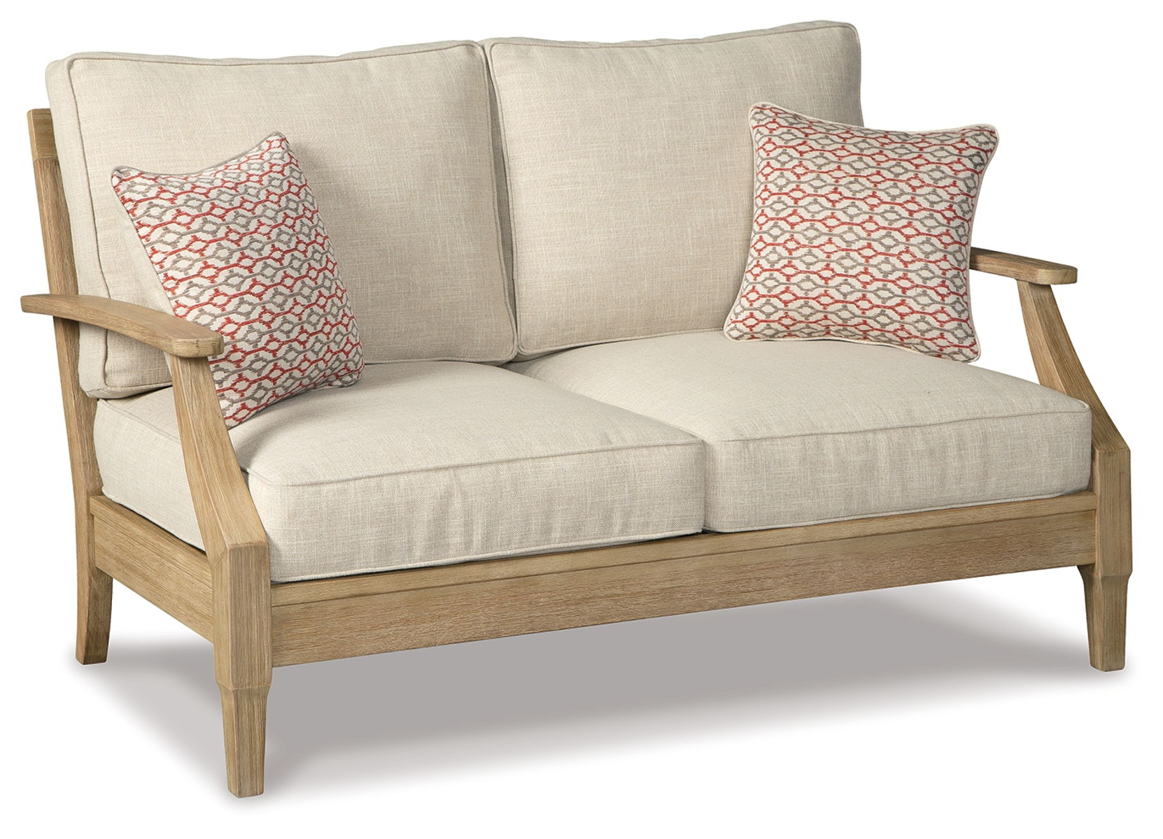 Clare – Beige – Loveseat w/Cushion