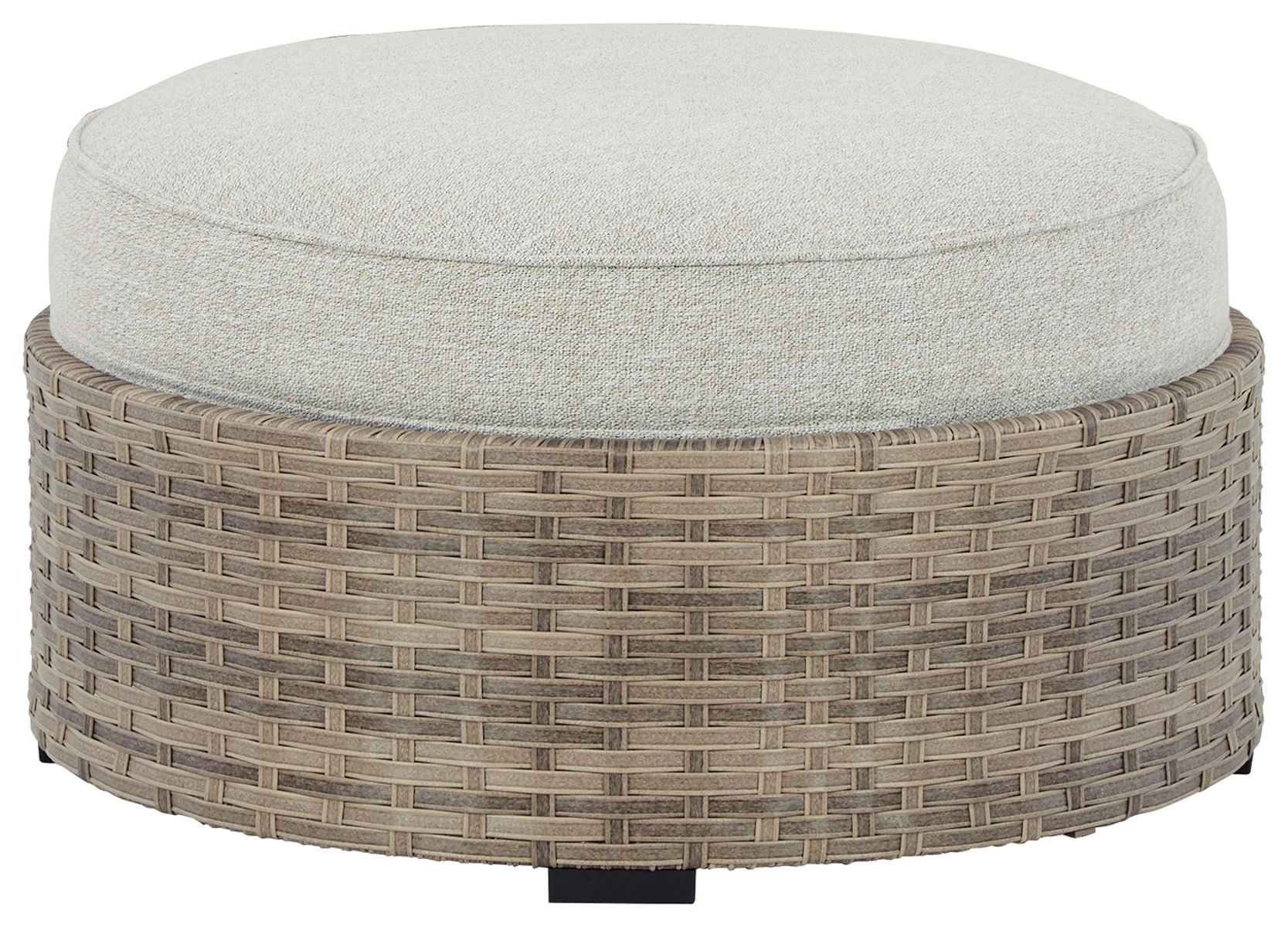 Calworth – Beige – Ottoman with Cushion