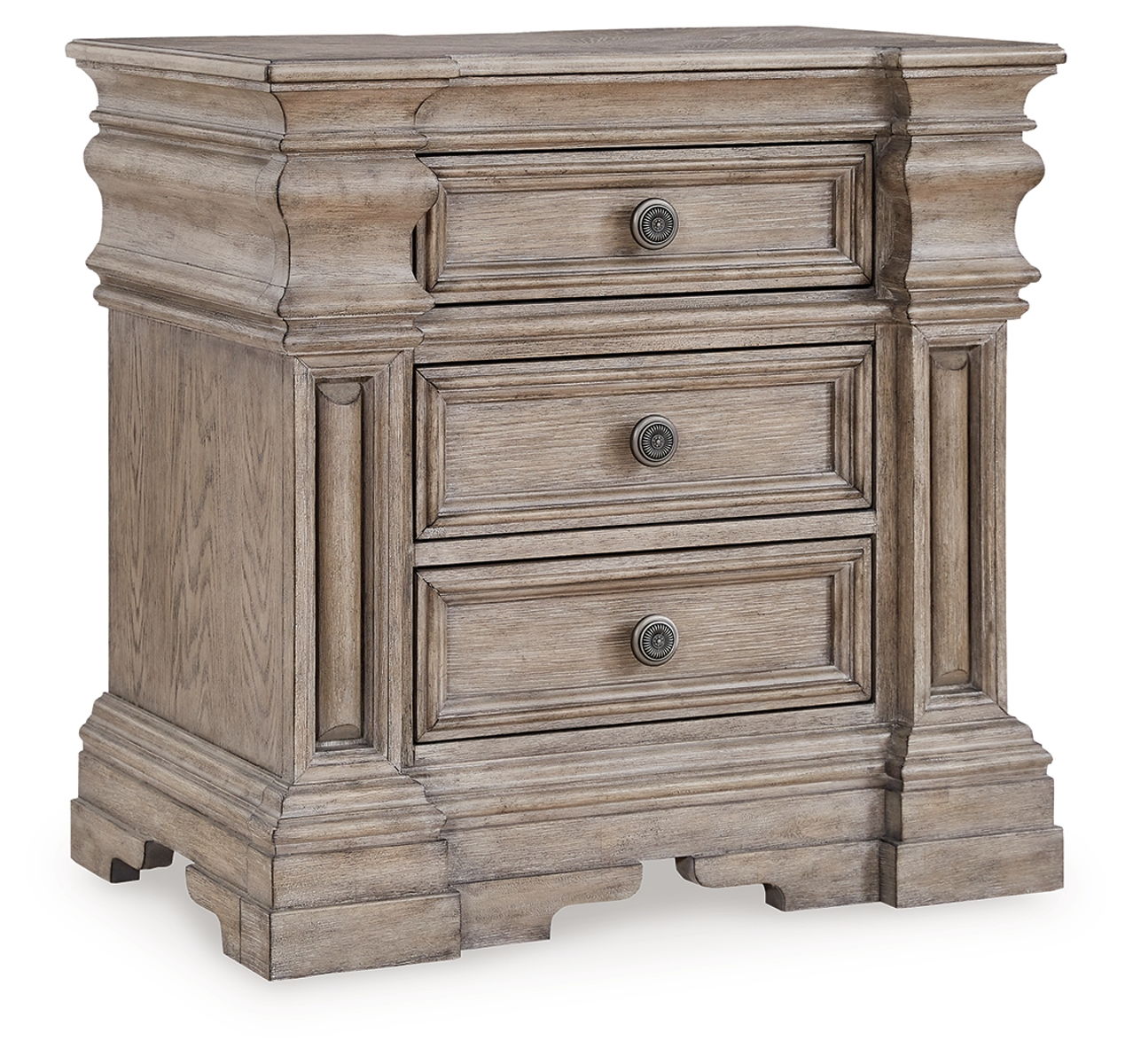 Blairhurst – Light Grayish Brown – Three Drawer Night Stand